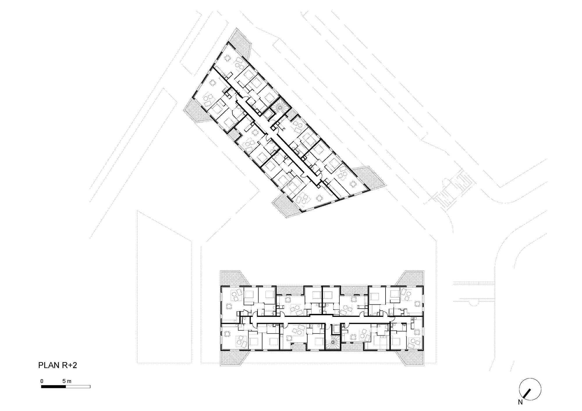 Floor plan level 224