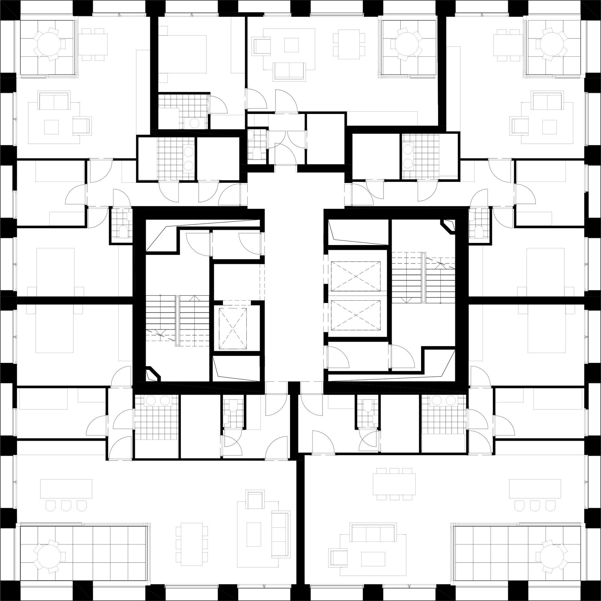 Floor plan level 226