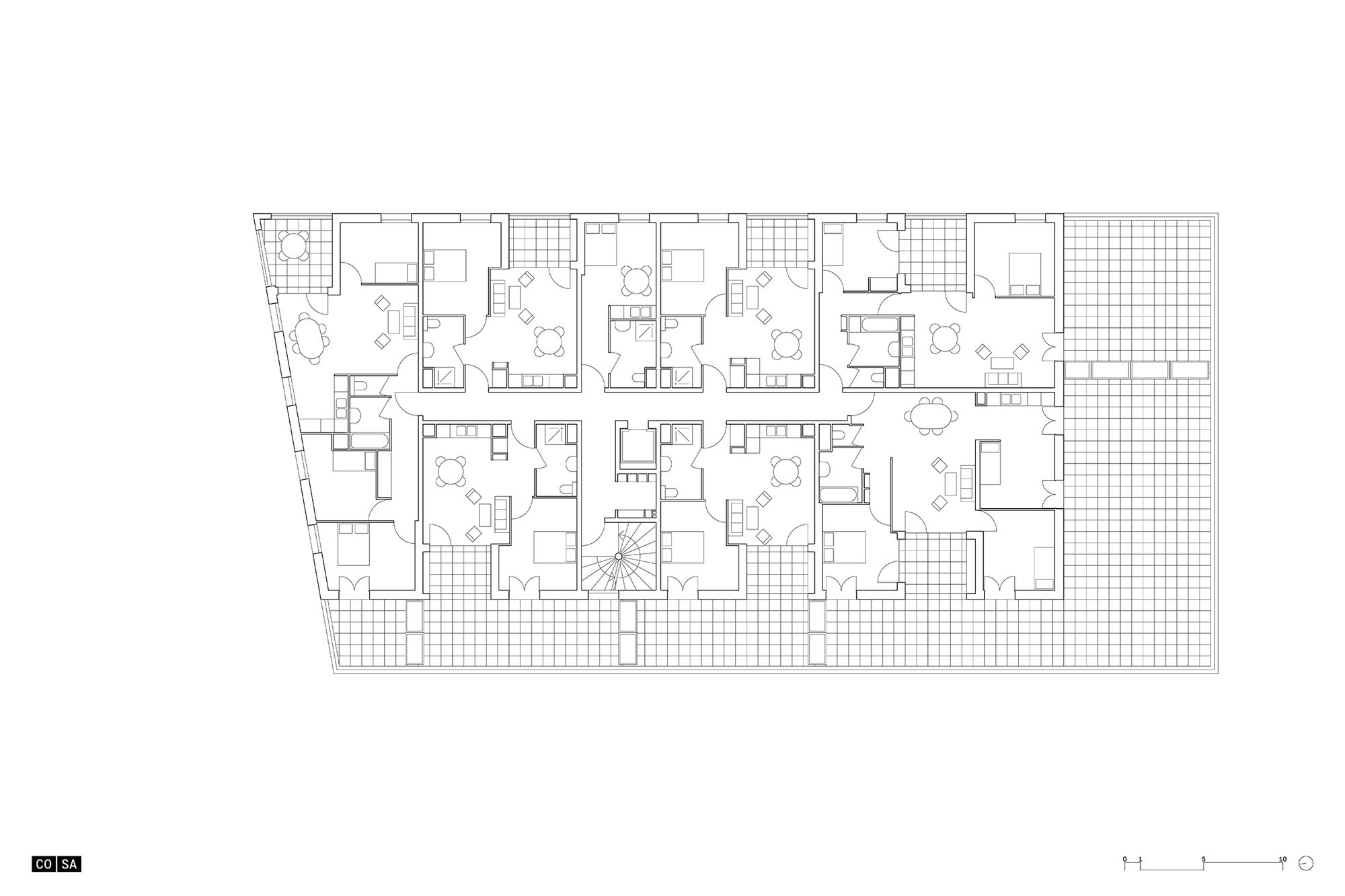 Floor plan level 514