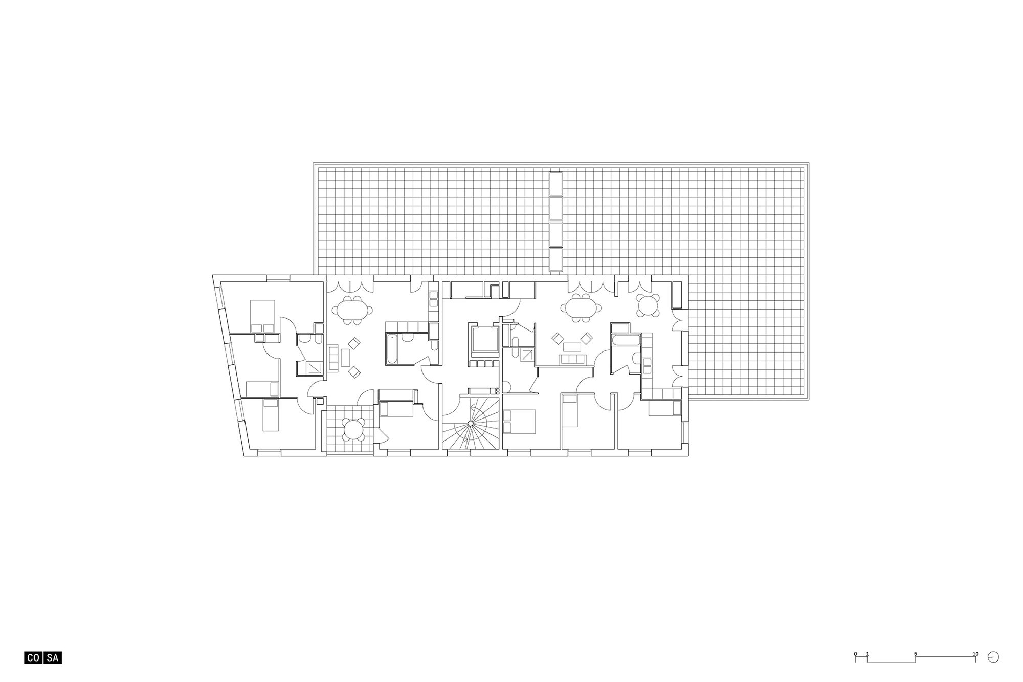 Floor plan level 715
