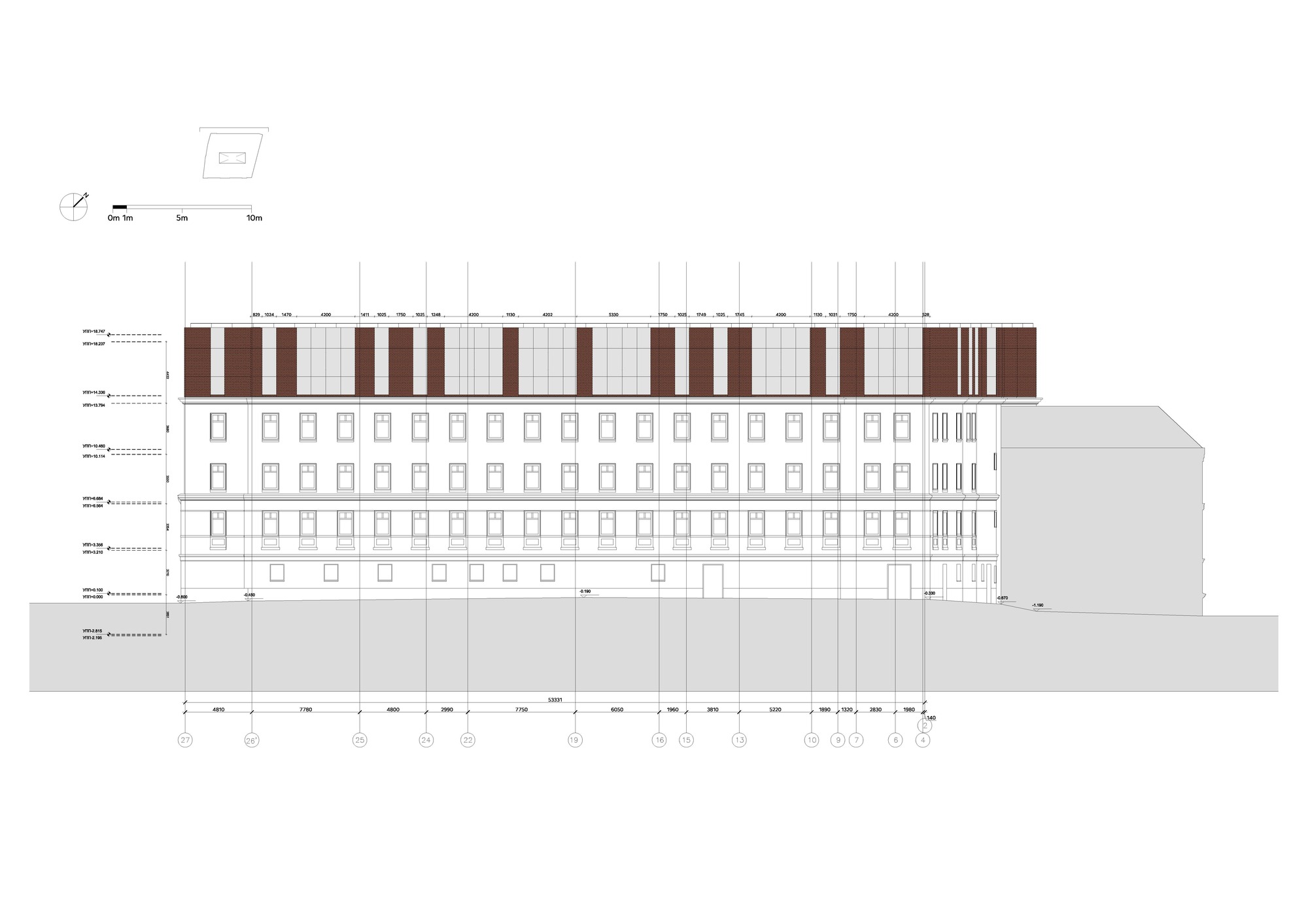 Sovremennik Residential Building Extension