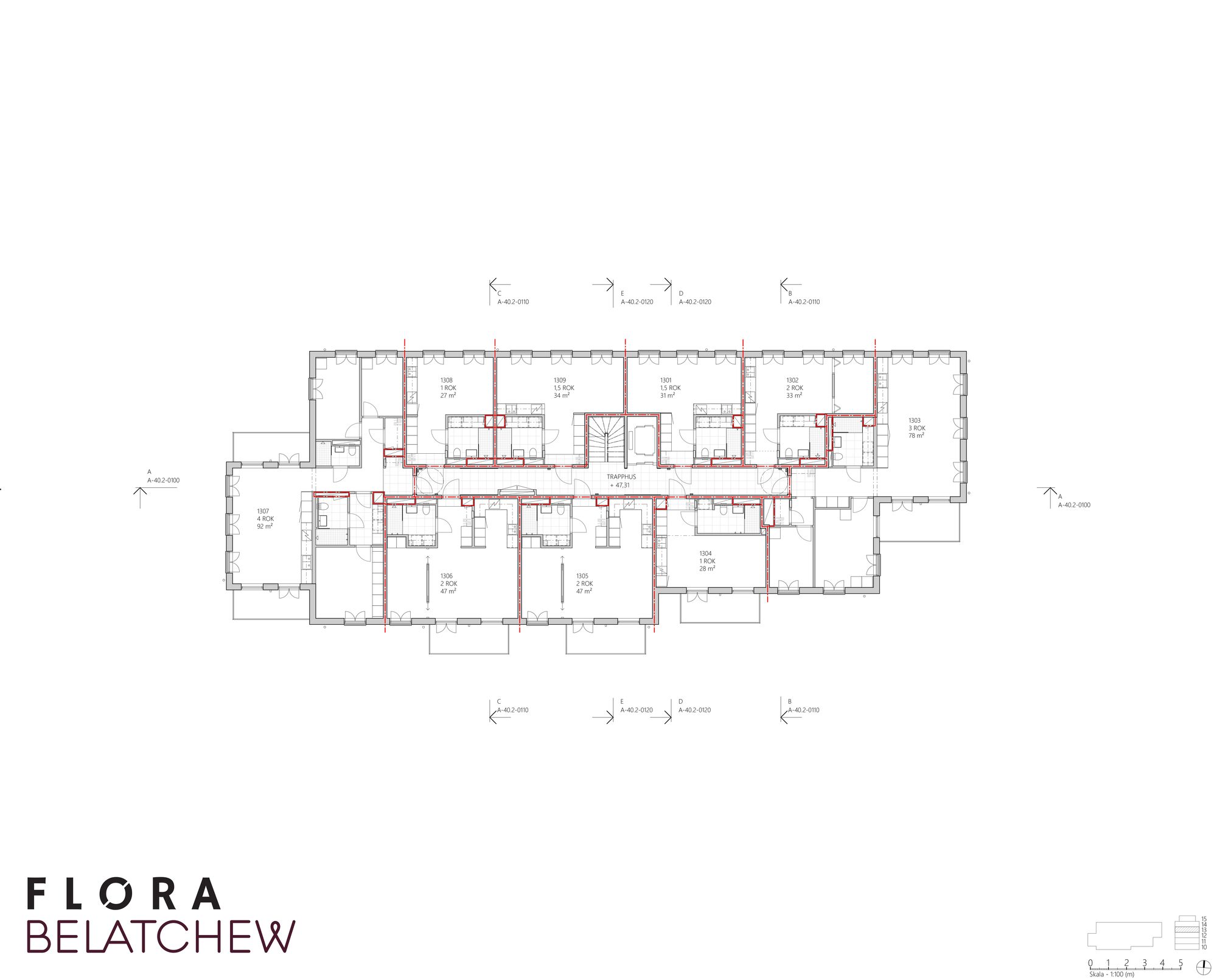 Plan 13th floor28