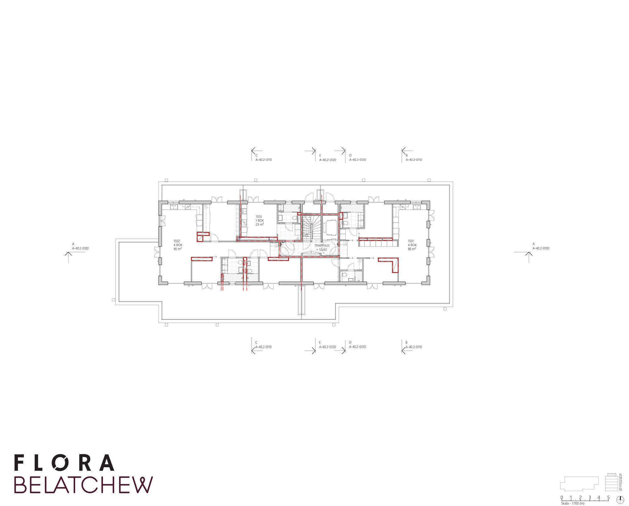 Plan 15th floor30