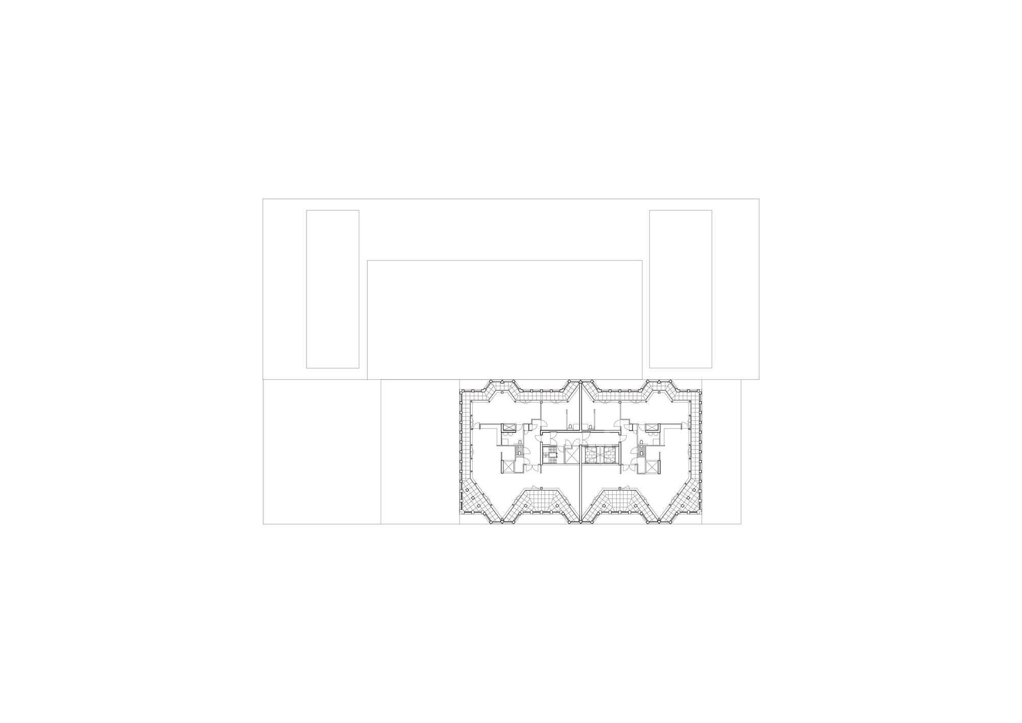Plan Fortieth floor23
