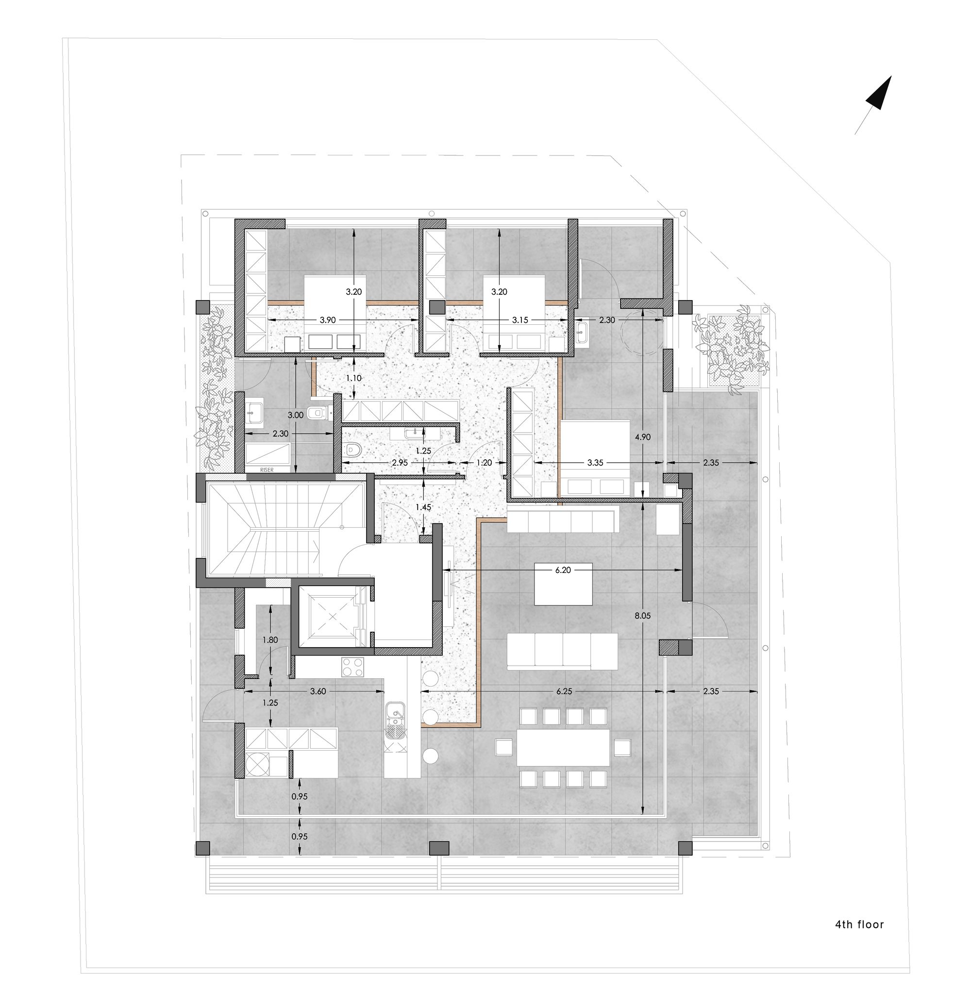 Plan Fourth floor24