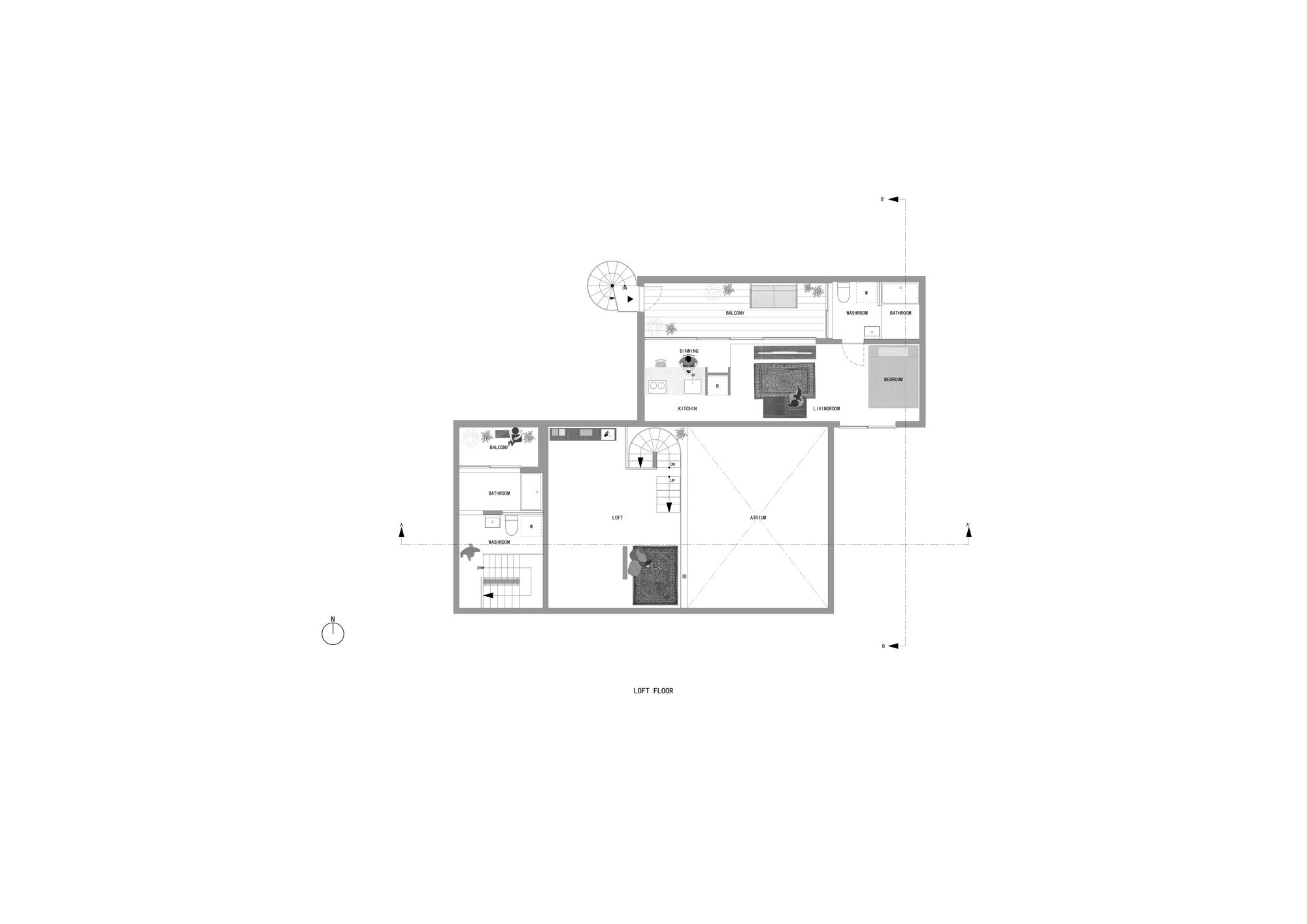 Plan Loft floor18