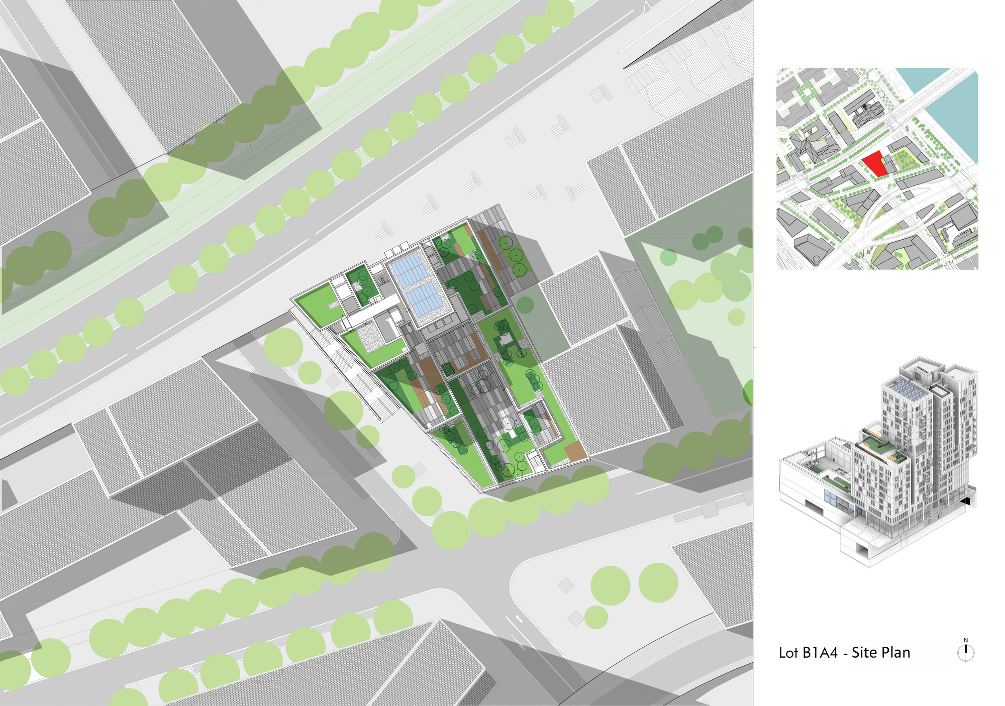 Bruneseau B1A4 Social Housing