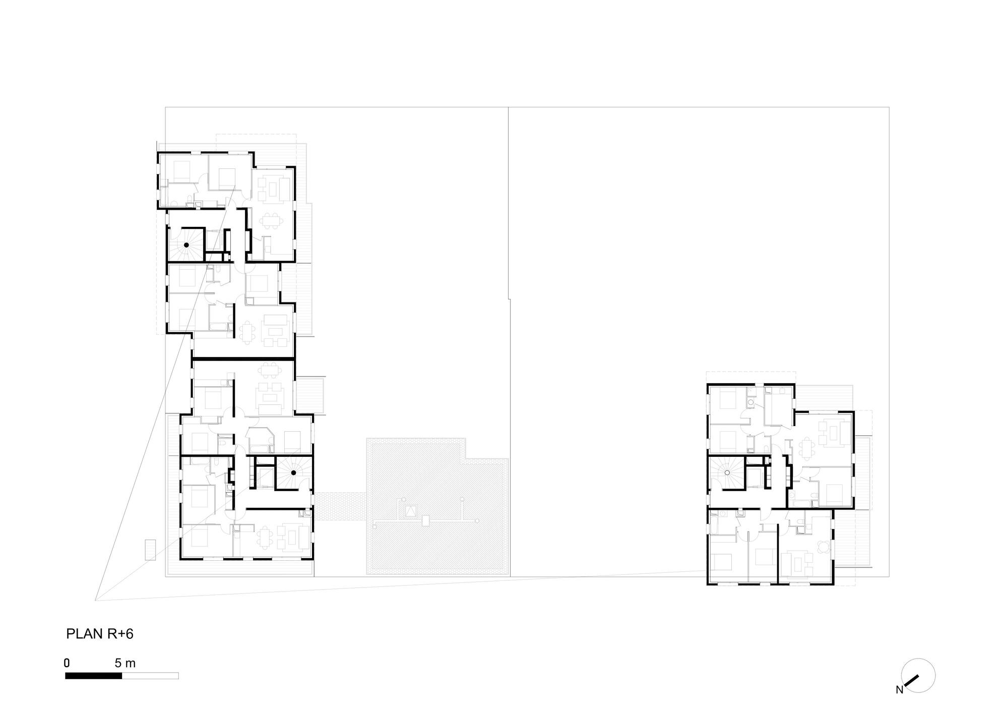 Plan Sixth floor23