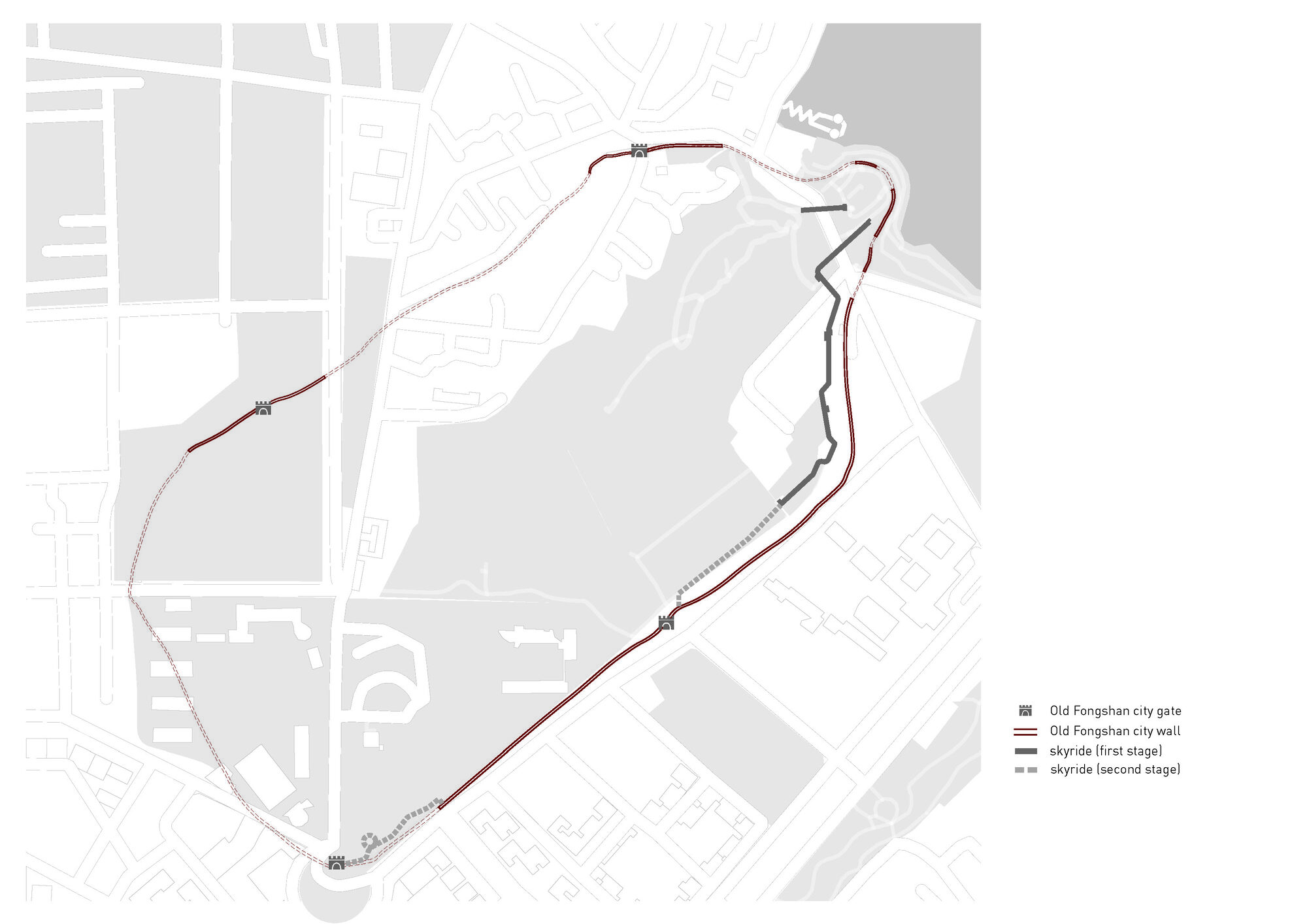 Old Fongshan City Wall Historic Route