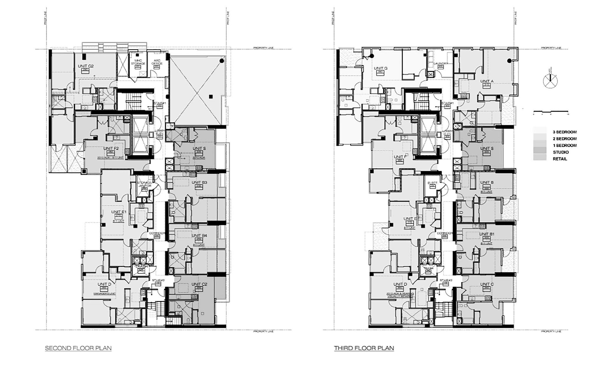Second and Third Floor Plans11