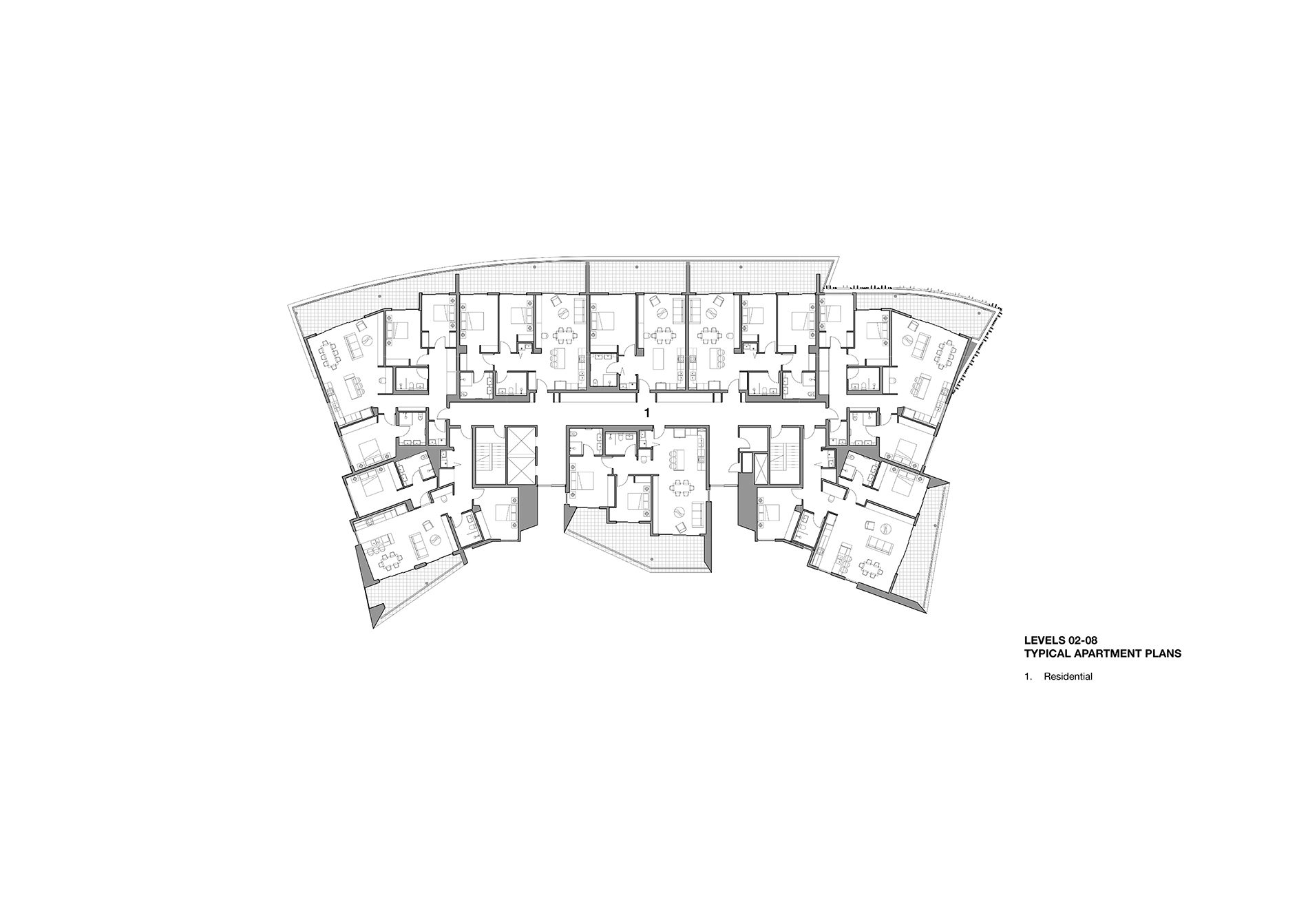 Second to Eigth floor plans19