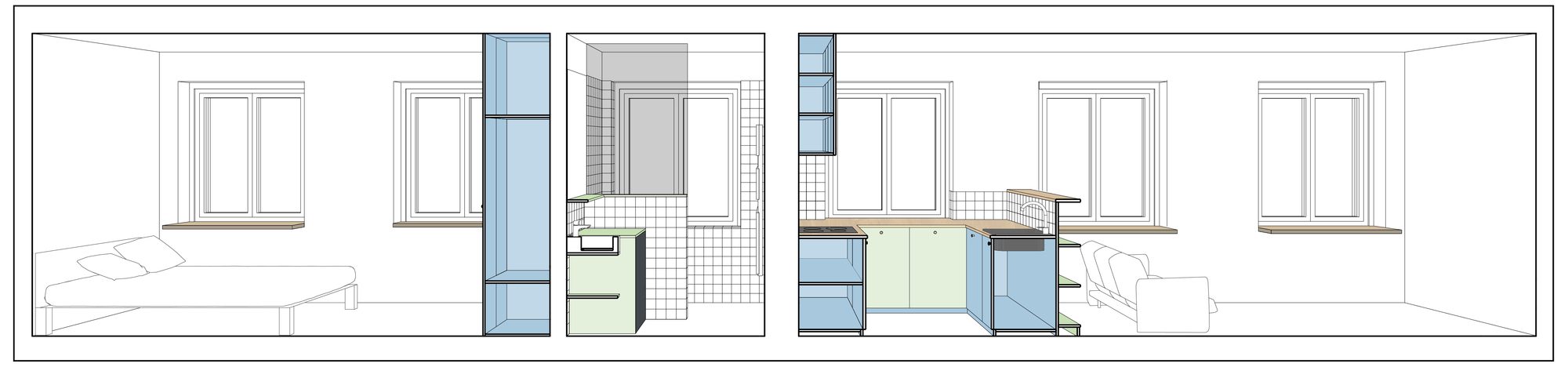 Refurbishment of An Apartment from the 50s,