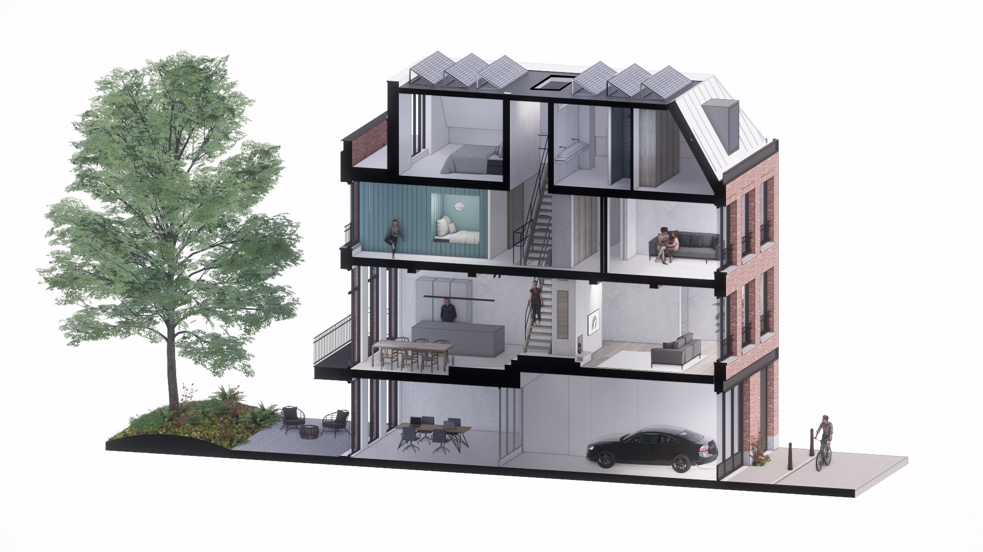Urban Villa in Amsterdam
