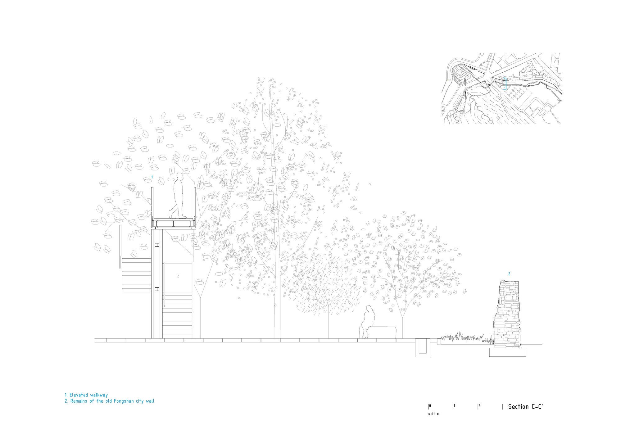Old Fongshan City Wall Historic Route