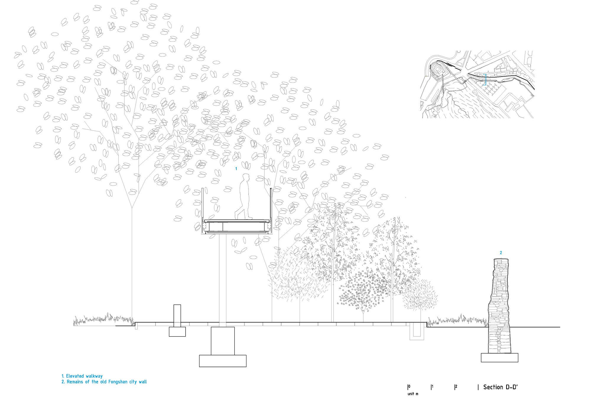 Old Fongshan City Wall Historic Route