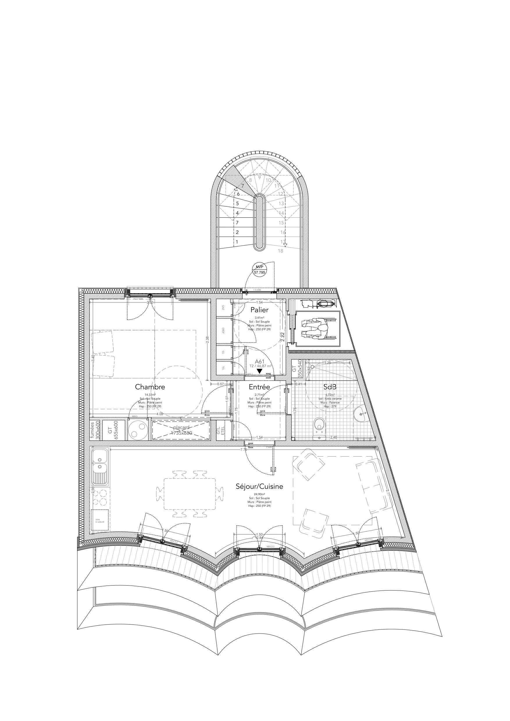 8 Housing Units in Rue Jean-Bart