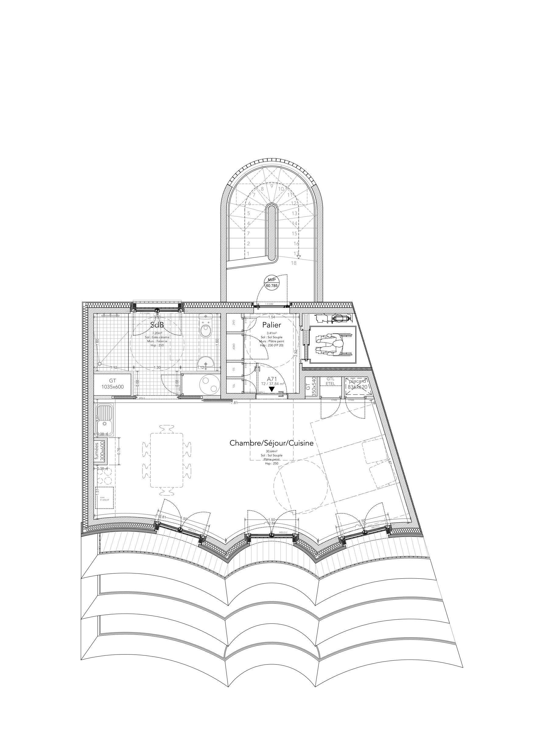 8 Housing Units in Rue Jean-Bart