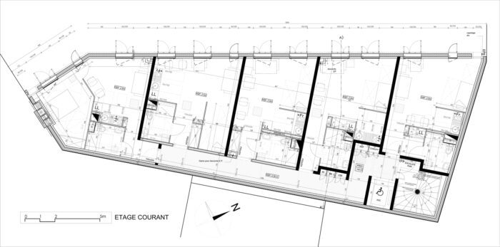 Rehabilitation of an EHPAA of 18 Apartments Toulouse