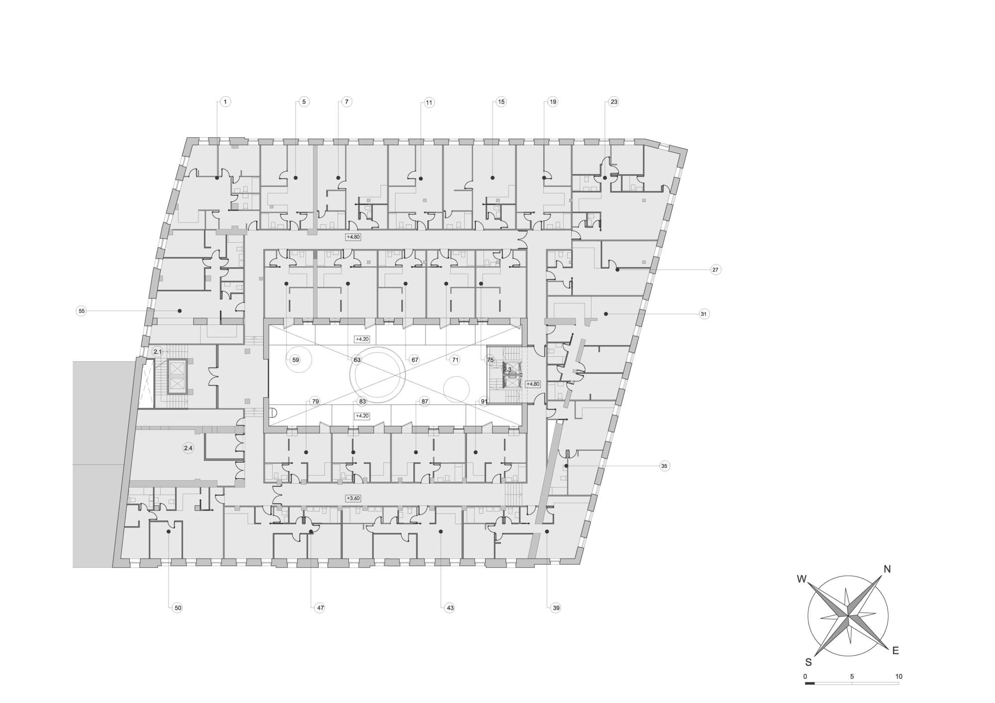 Sovremennik Residential Building Extension