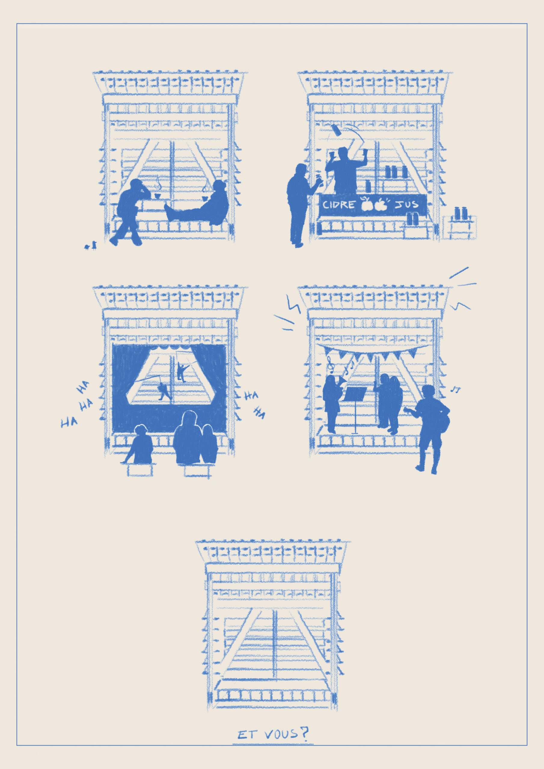 Les Planches Installation Building Element