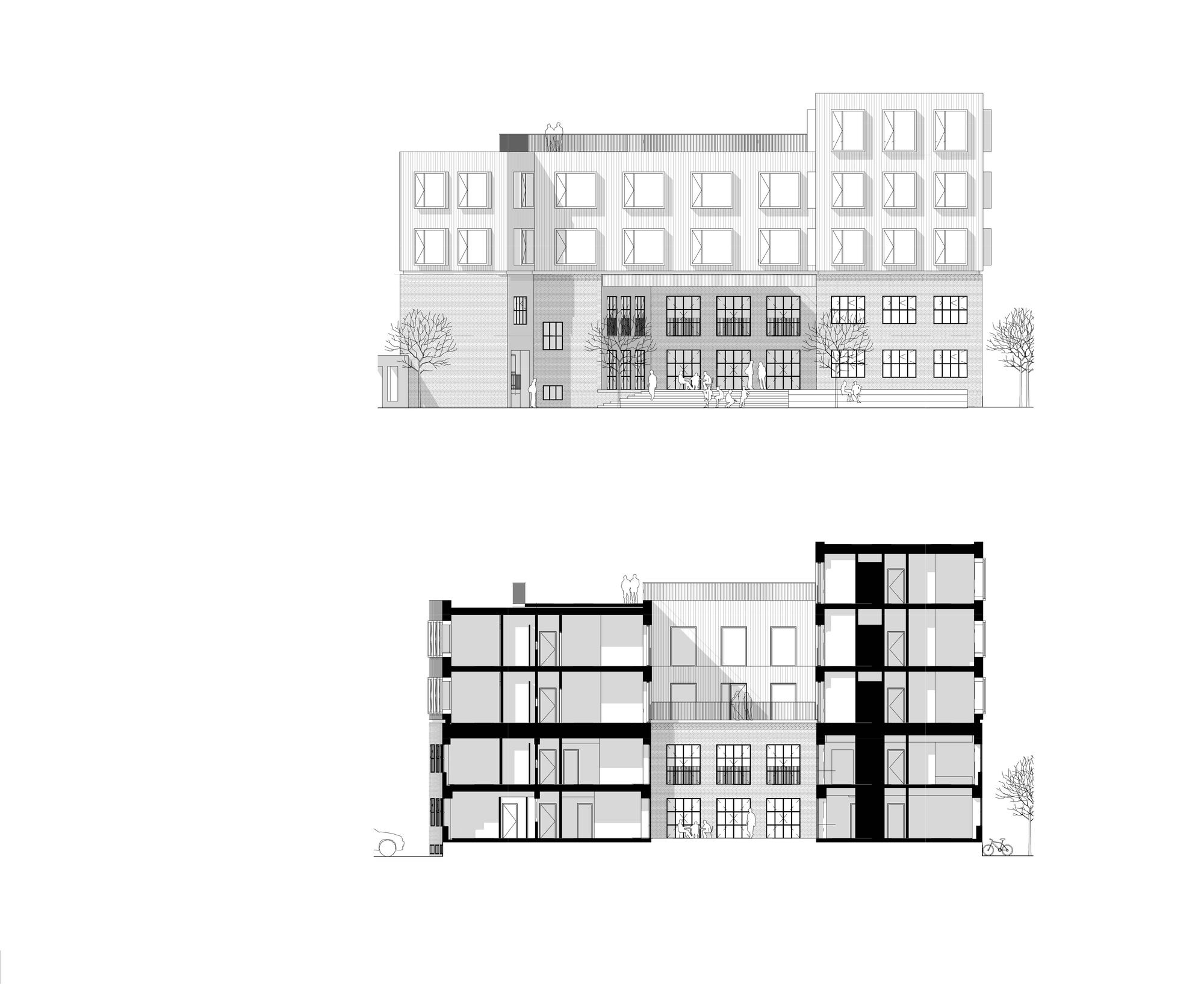 South Elevation and Section22