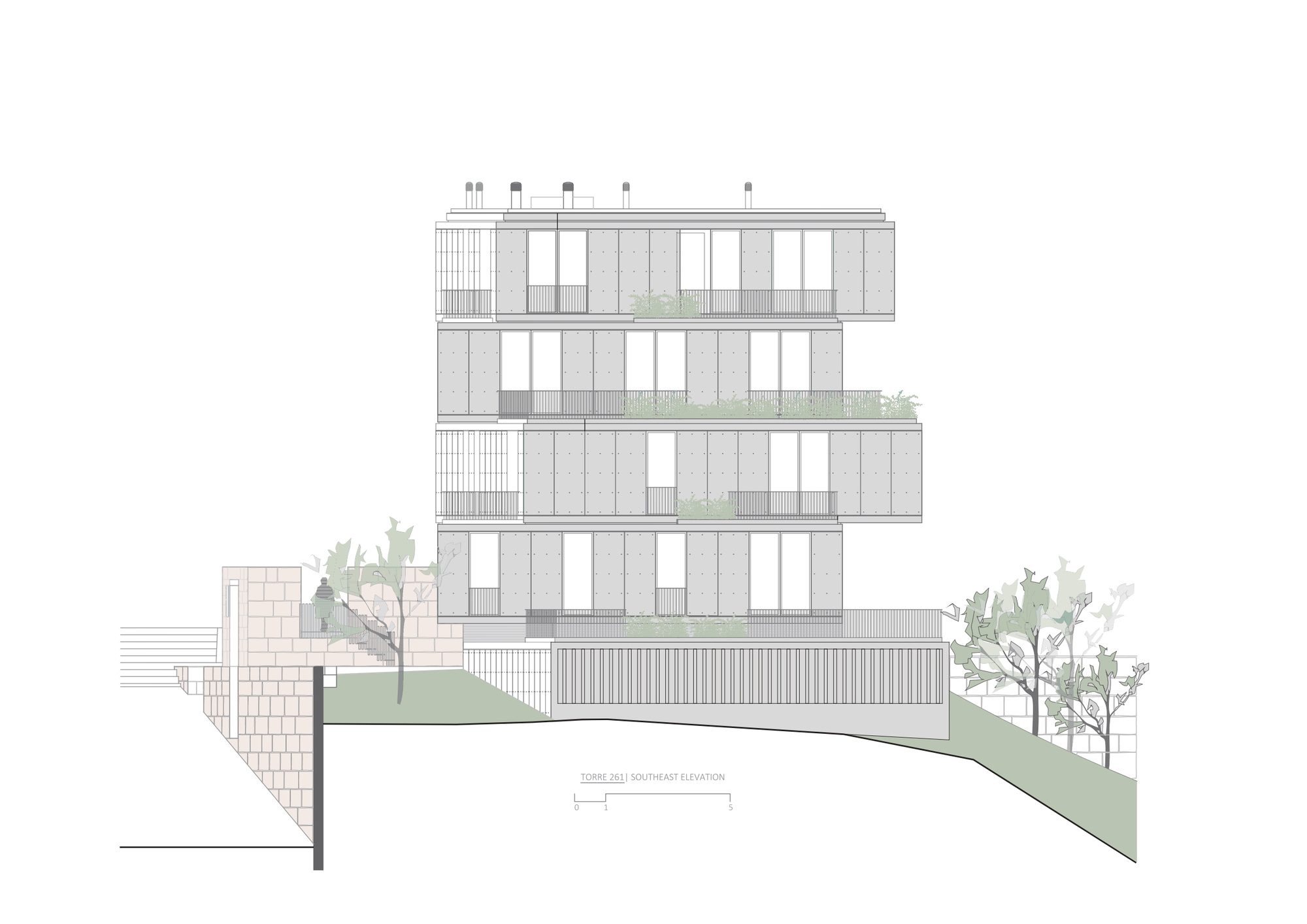 Southeast Façade41