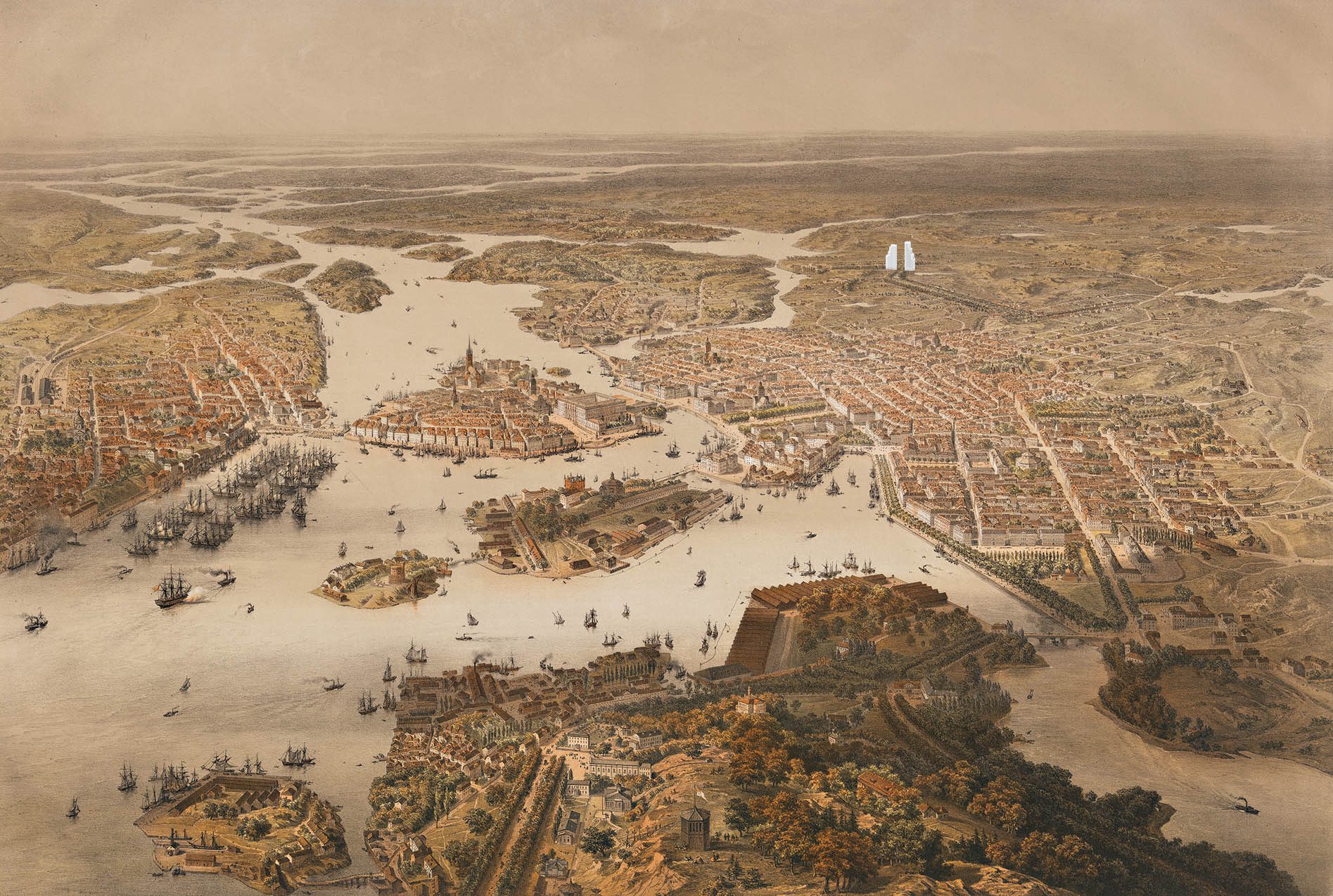 Stockholm 1868 © OMA25