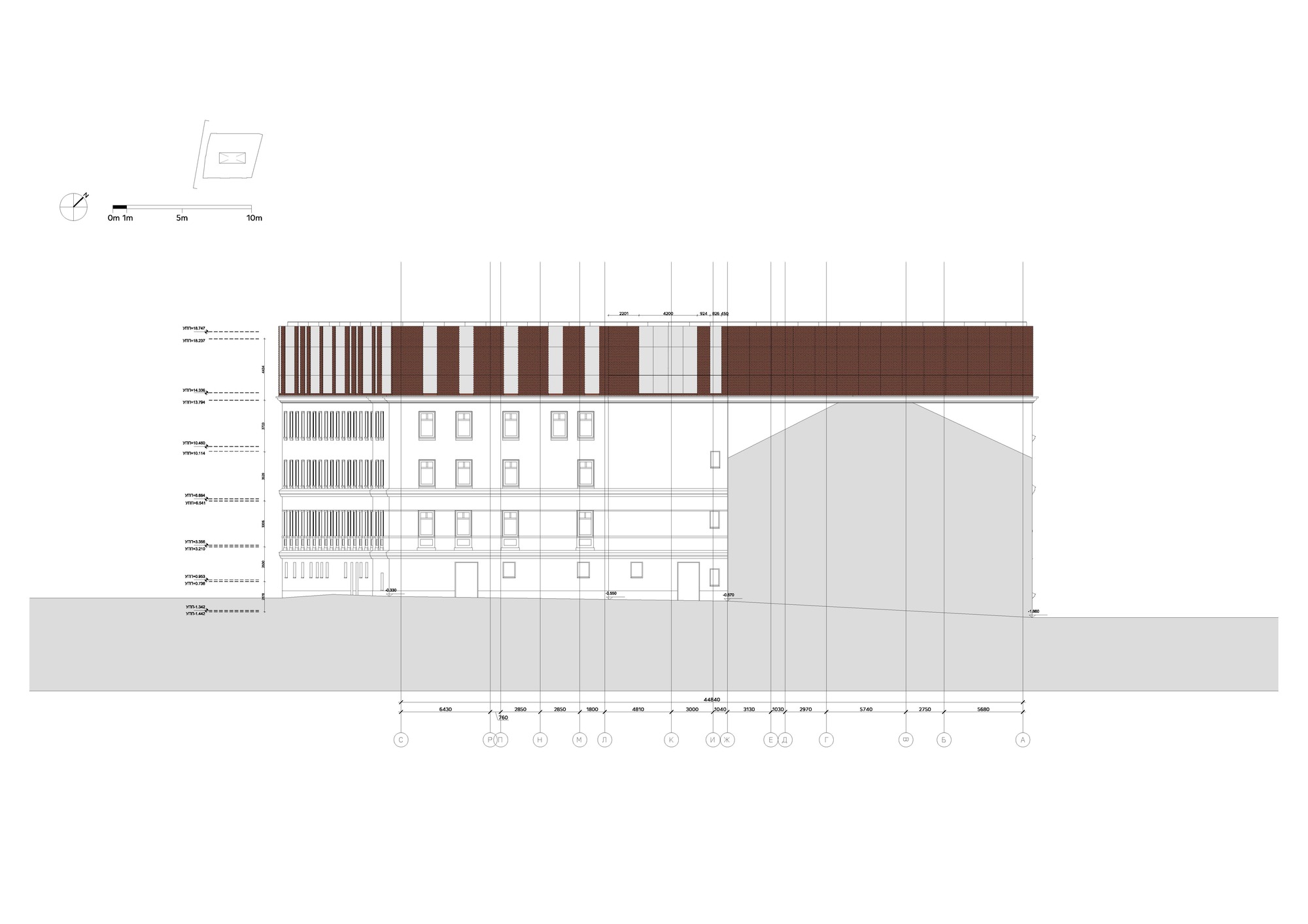 Sovremennik Residential Building Extension