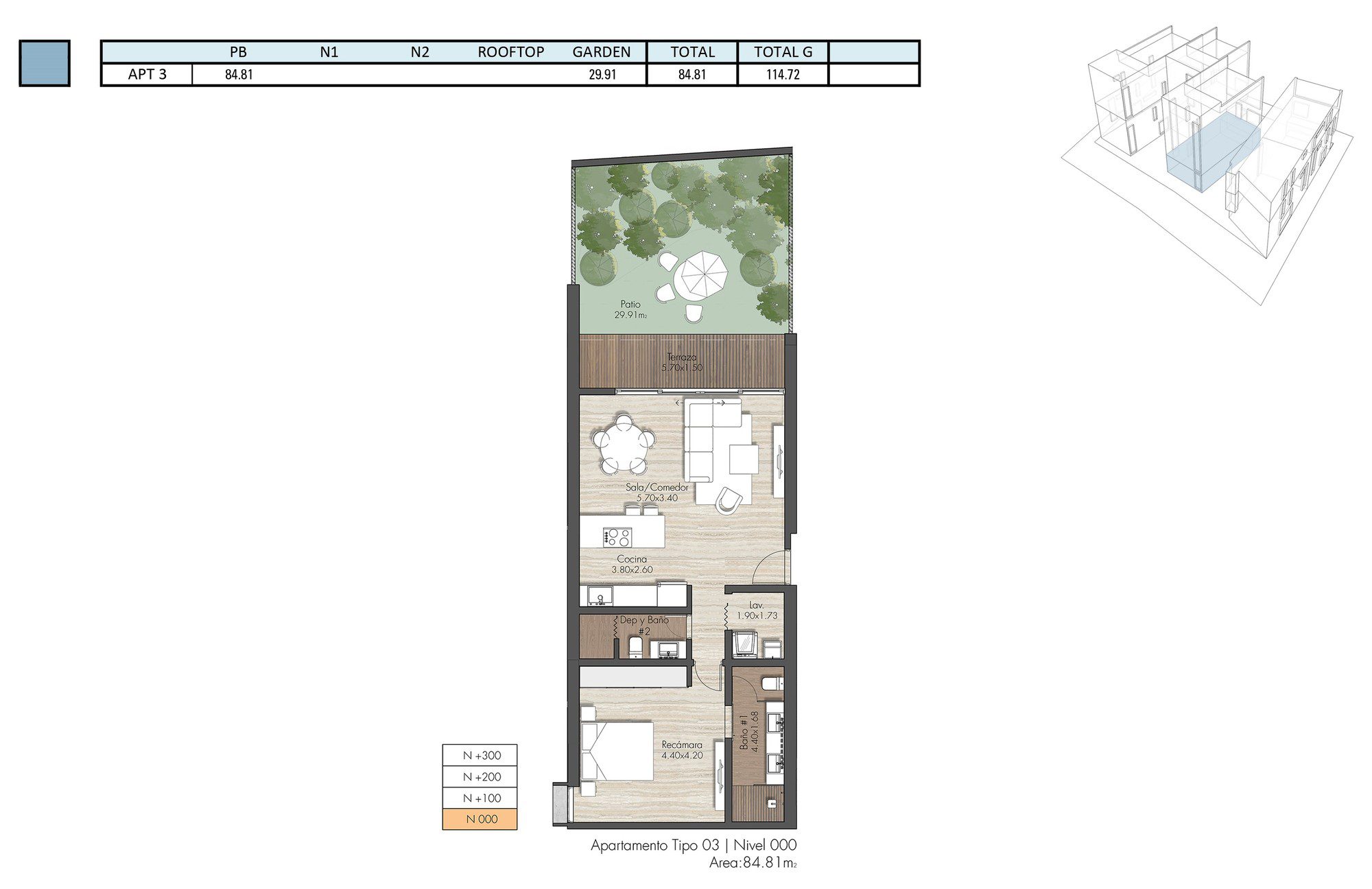 Type 03 Apartment Plan36