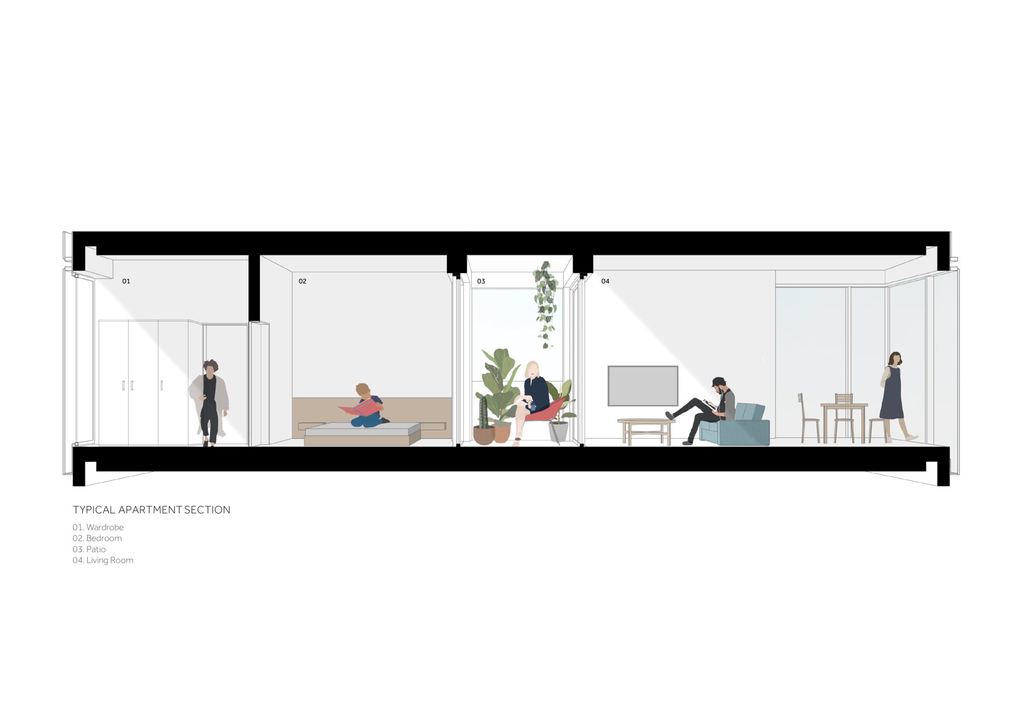 Typical Apartment Section23