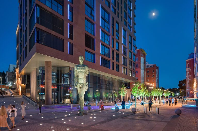 Pedestrian Boulevard in Dnipro | FILIMONOV & KASHIRINA architects