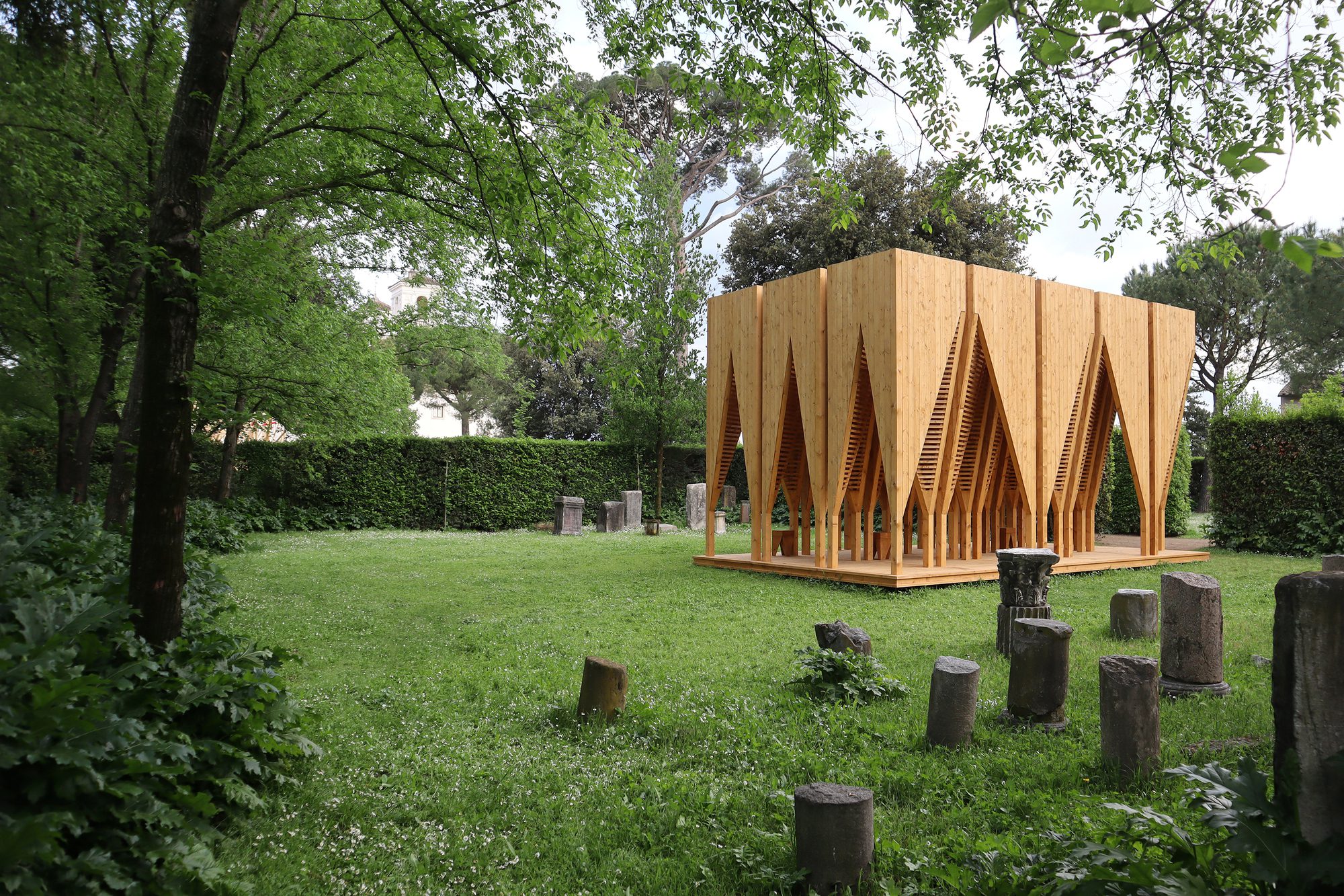 La timidité des cimes Installation