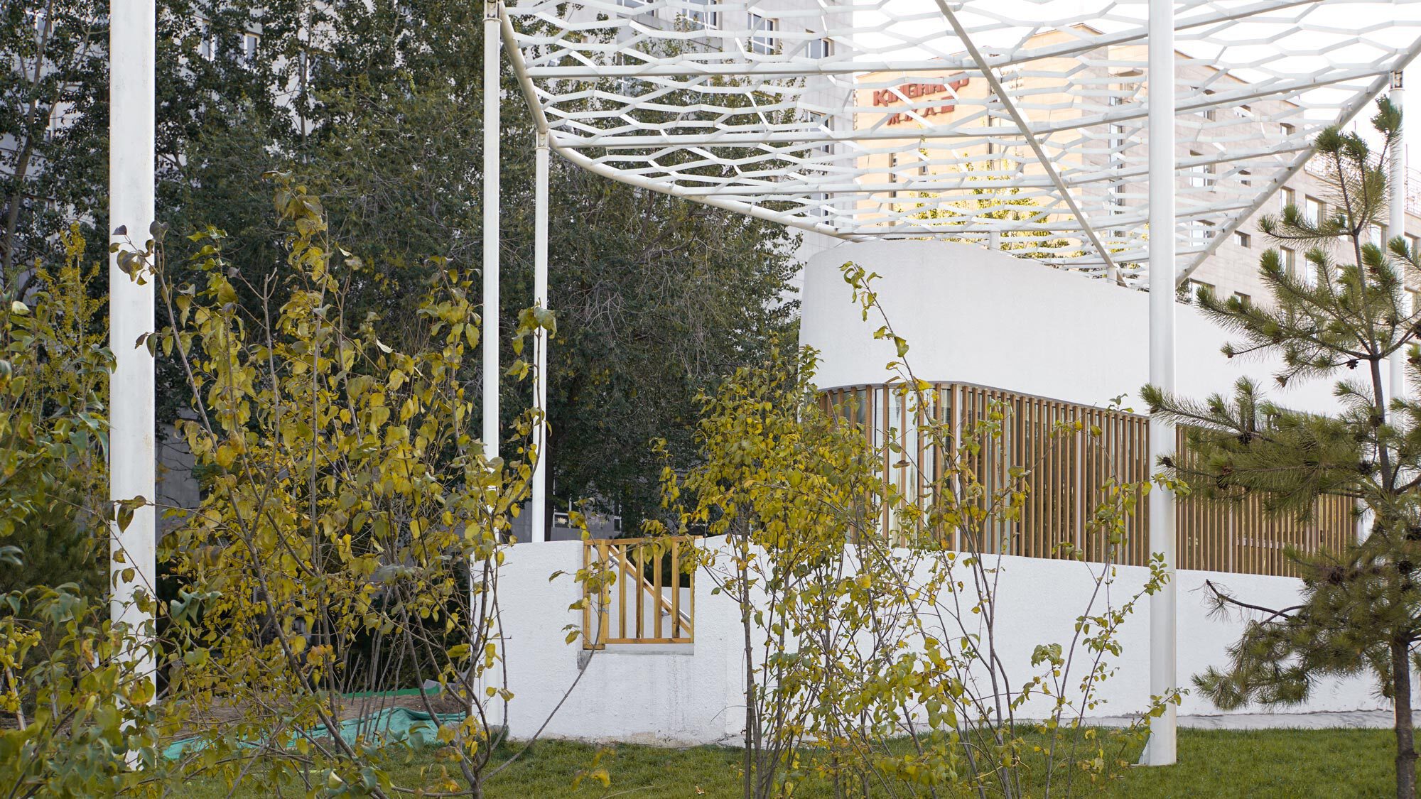 Four Public Pavilions