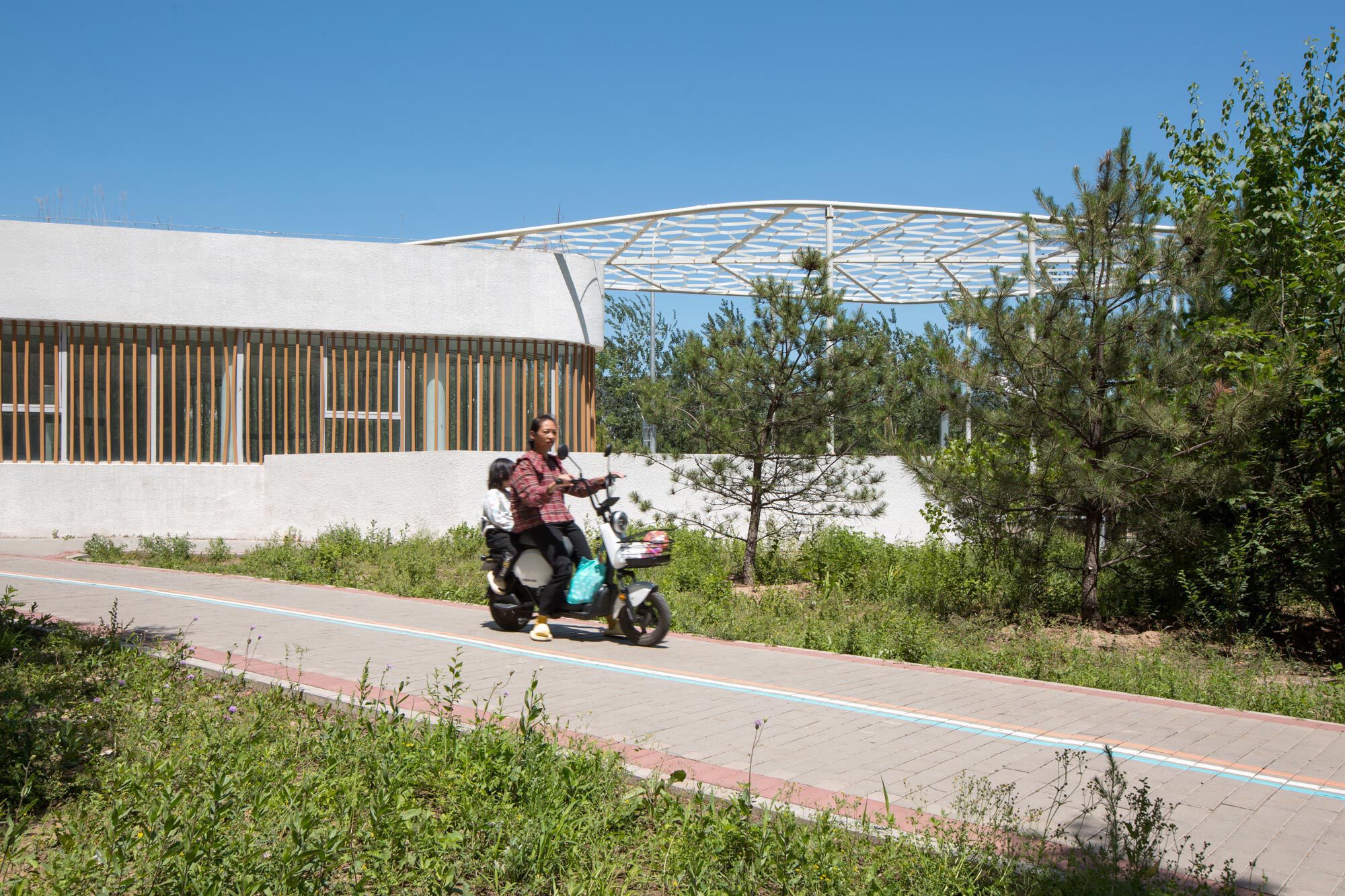 Four Public Pavilions