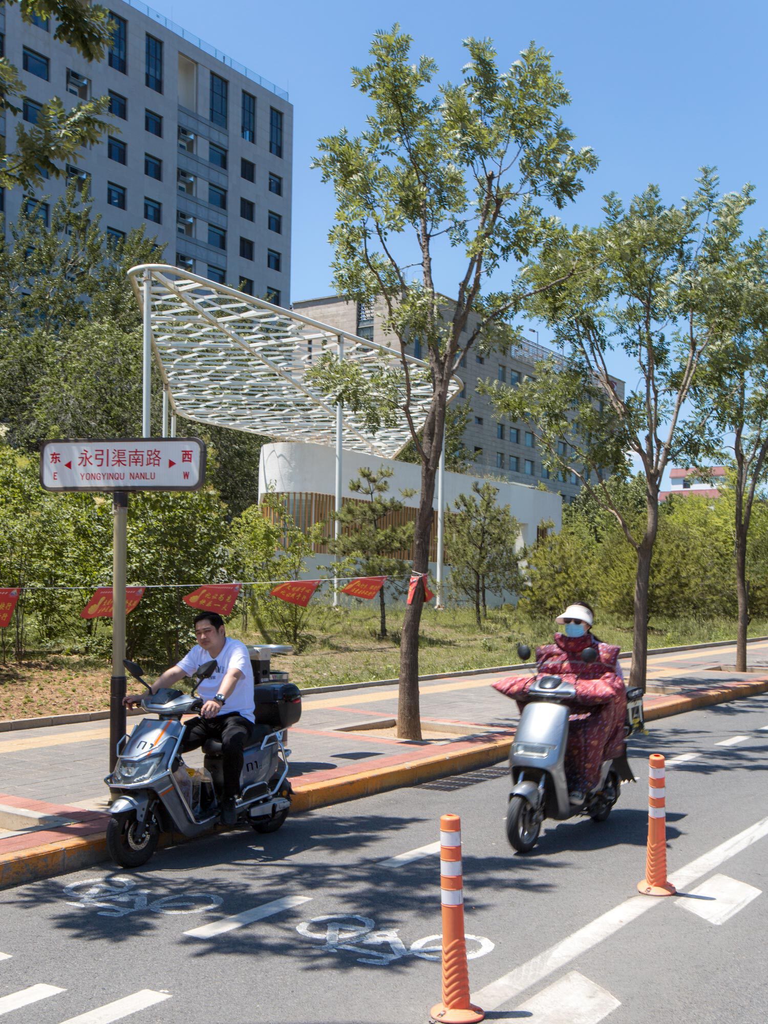 Four Public Pavilions