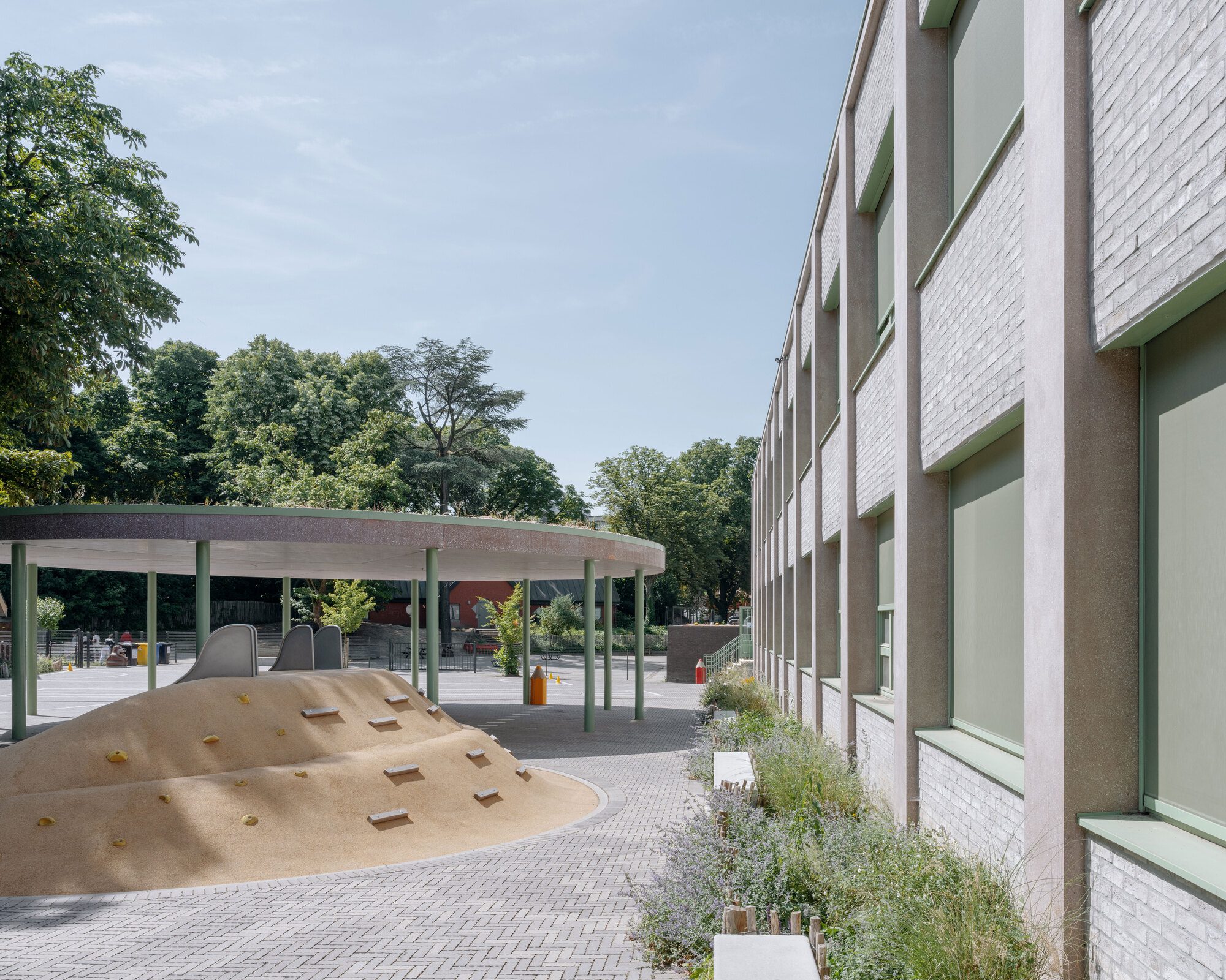 Chazal School Renovation and Playground Transformation