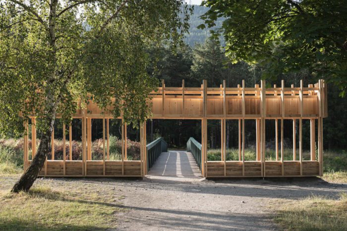 Faille Cachée des Marais Park Entrance | Martin Gaufryau + Quentin Barthe + Tom Patenotte