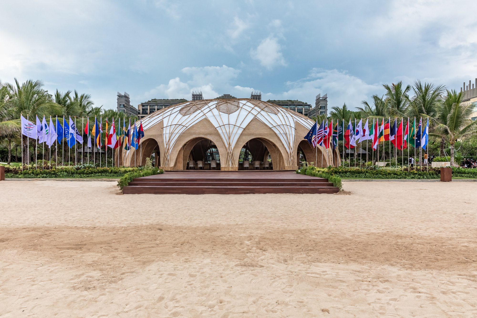 Bamboo Dome for G20 Bali Summit