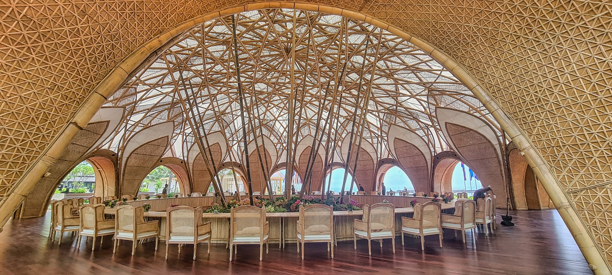 Bamboo Dome for G20 Bali Summit