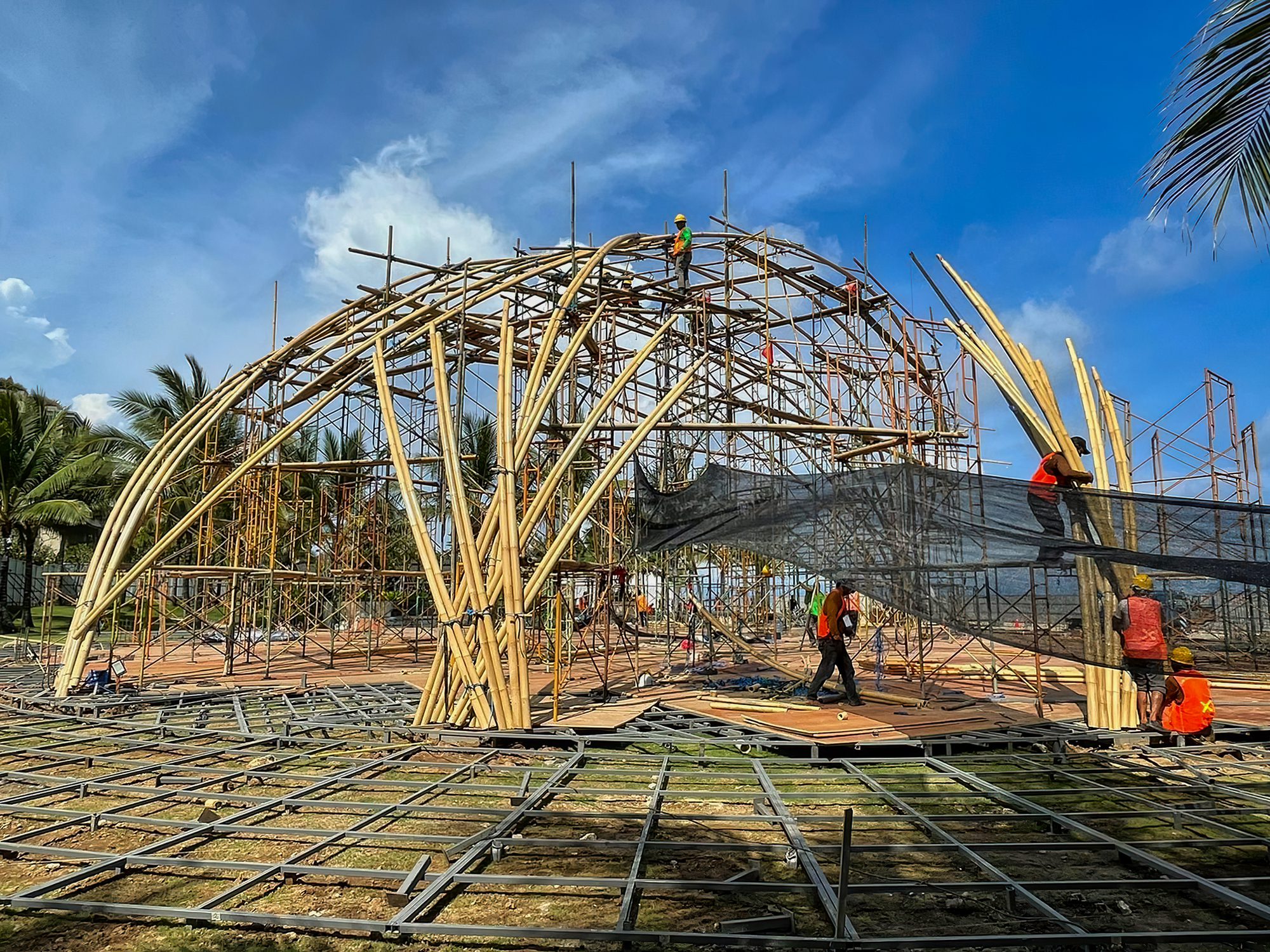 Bamboo Dome for G20 Bali Summit