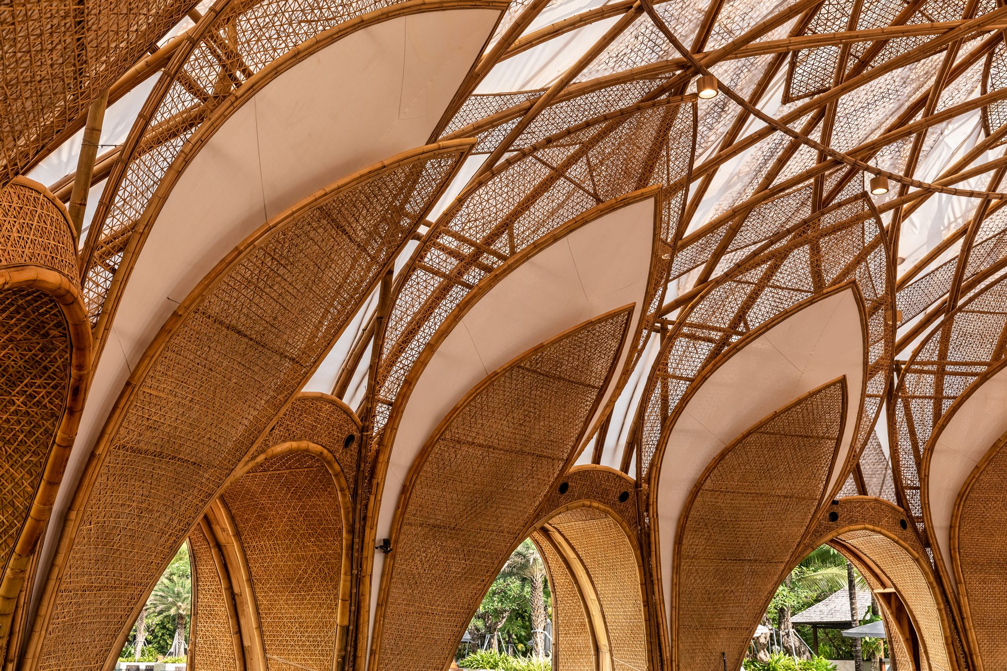 Bamboo Dome for G20 Bali Summit
