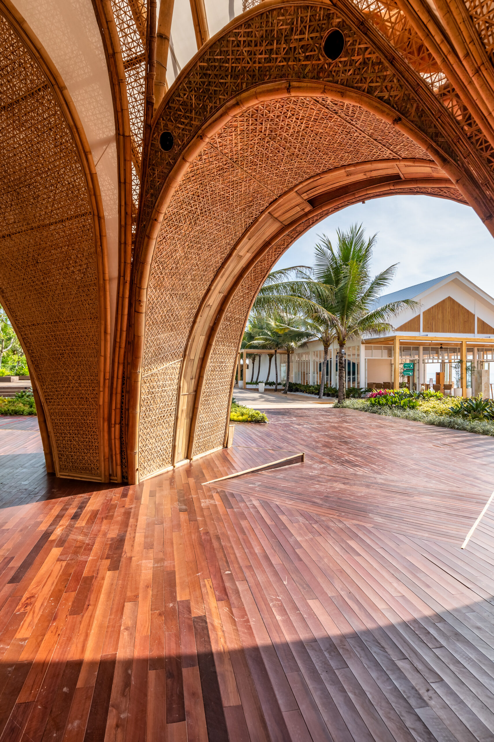 Bamboo Dome for G20 Bali Summit