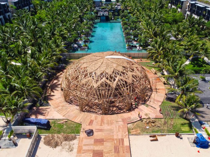 Bamboo Dome for G20 Bali Summit