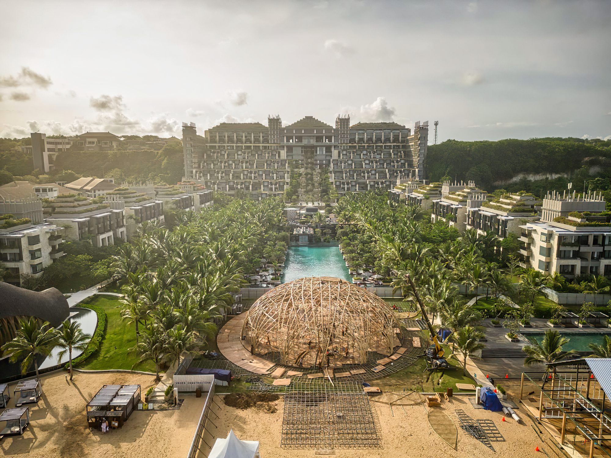 Bamboo Dome for G20 Bali Summit
