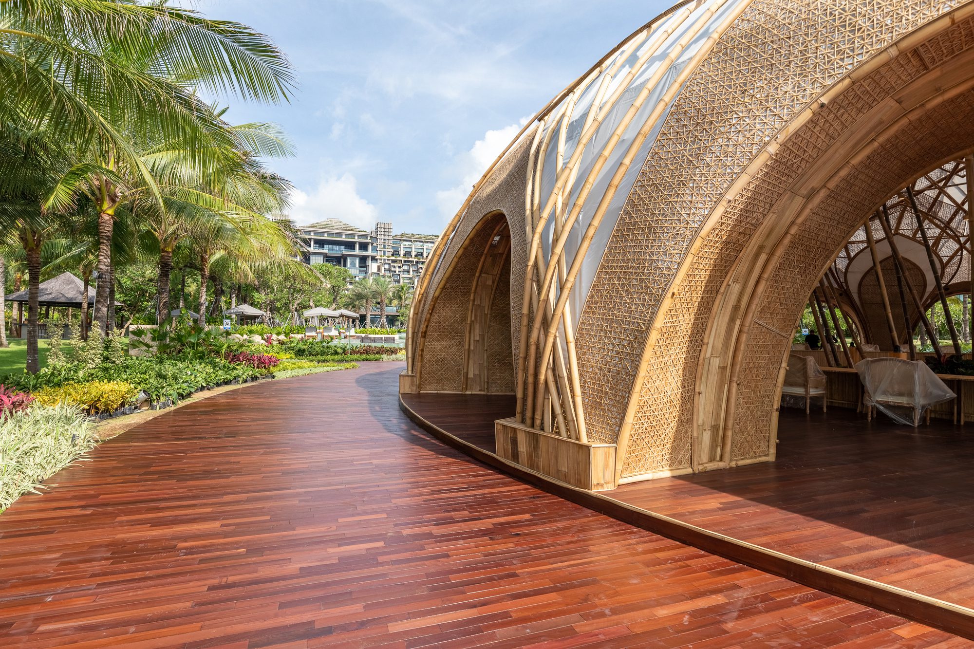 Bamboo Dome for G20 Bali Summit
