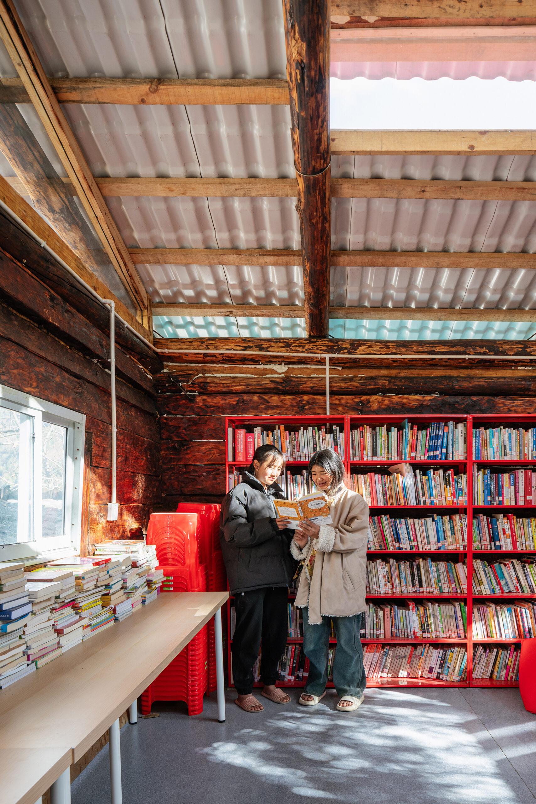 “Flower on Hillside” Community Library