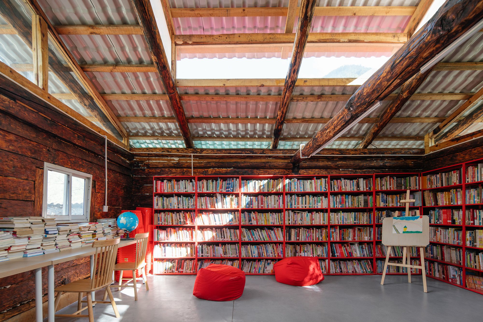 “Flower on Hillside” Community Library