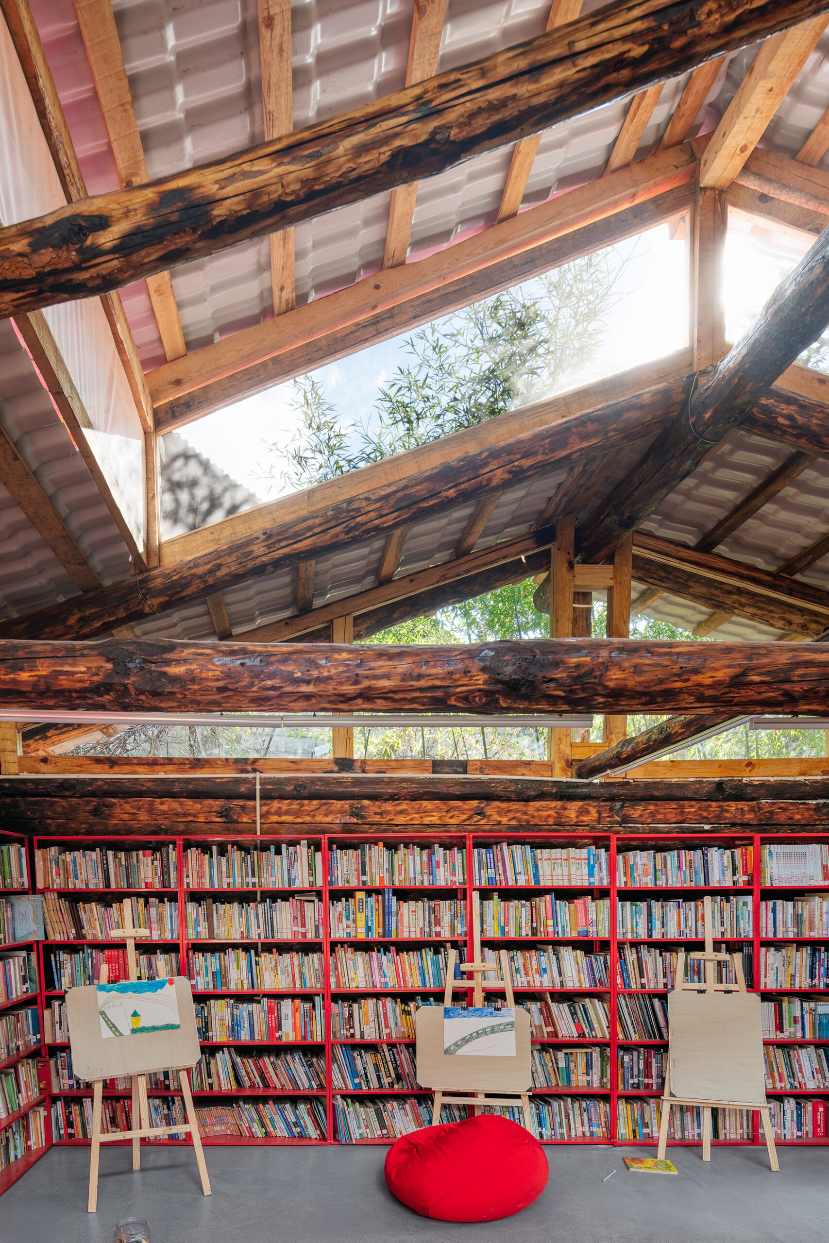 “Flower on Hillside” Community Library