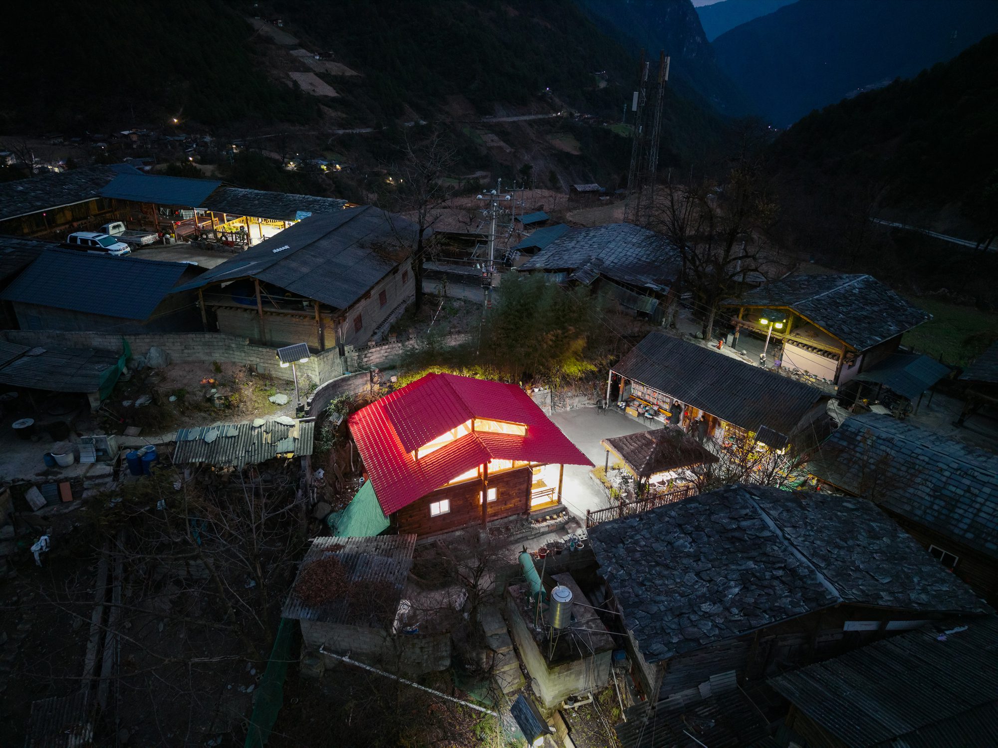 “Flower on Hillside” Community Library