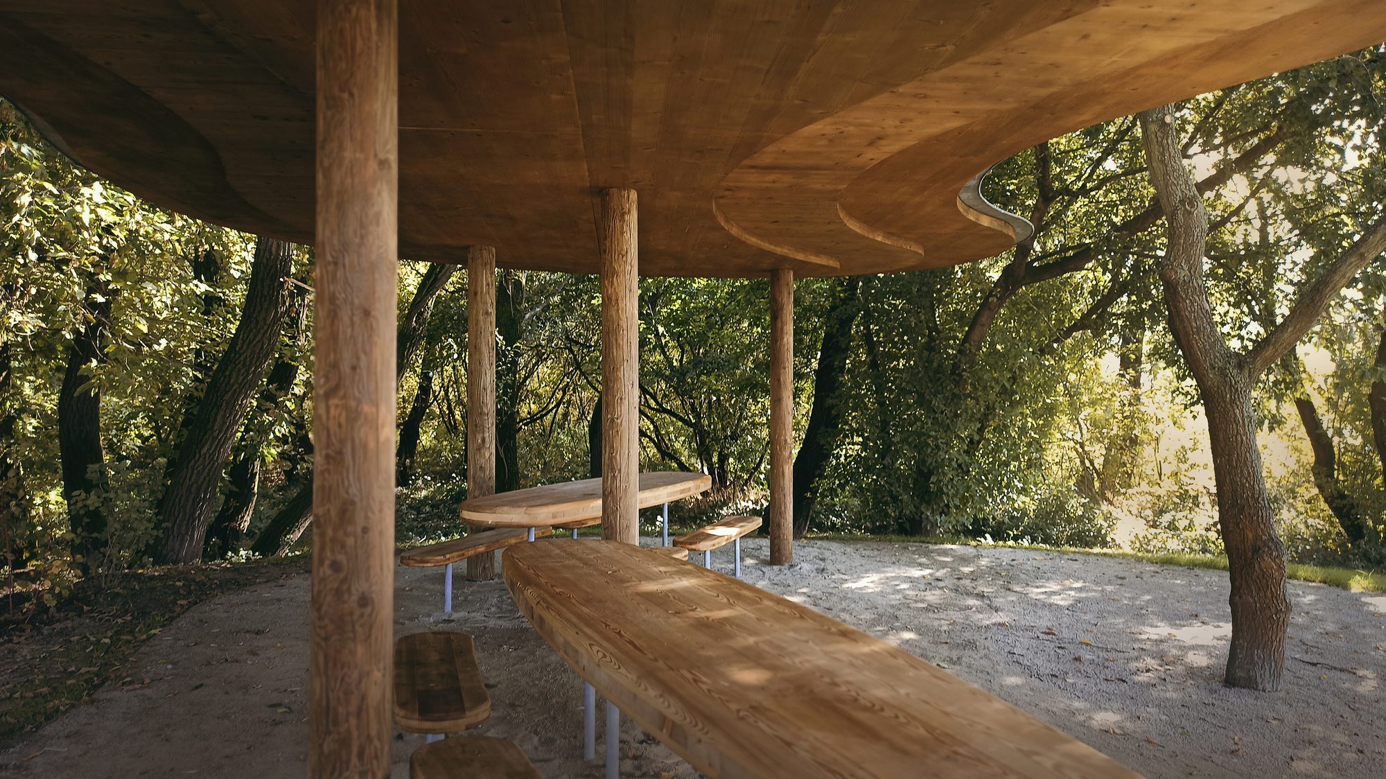 Recreational Area at the Vistula Riverside